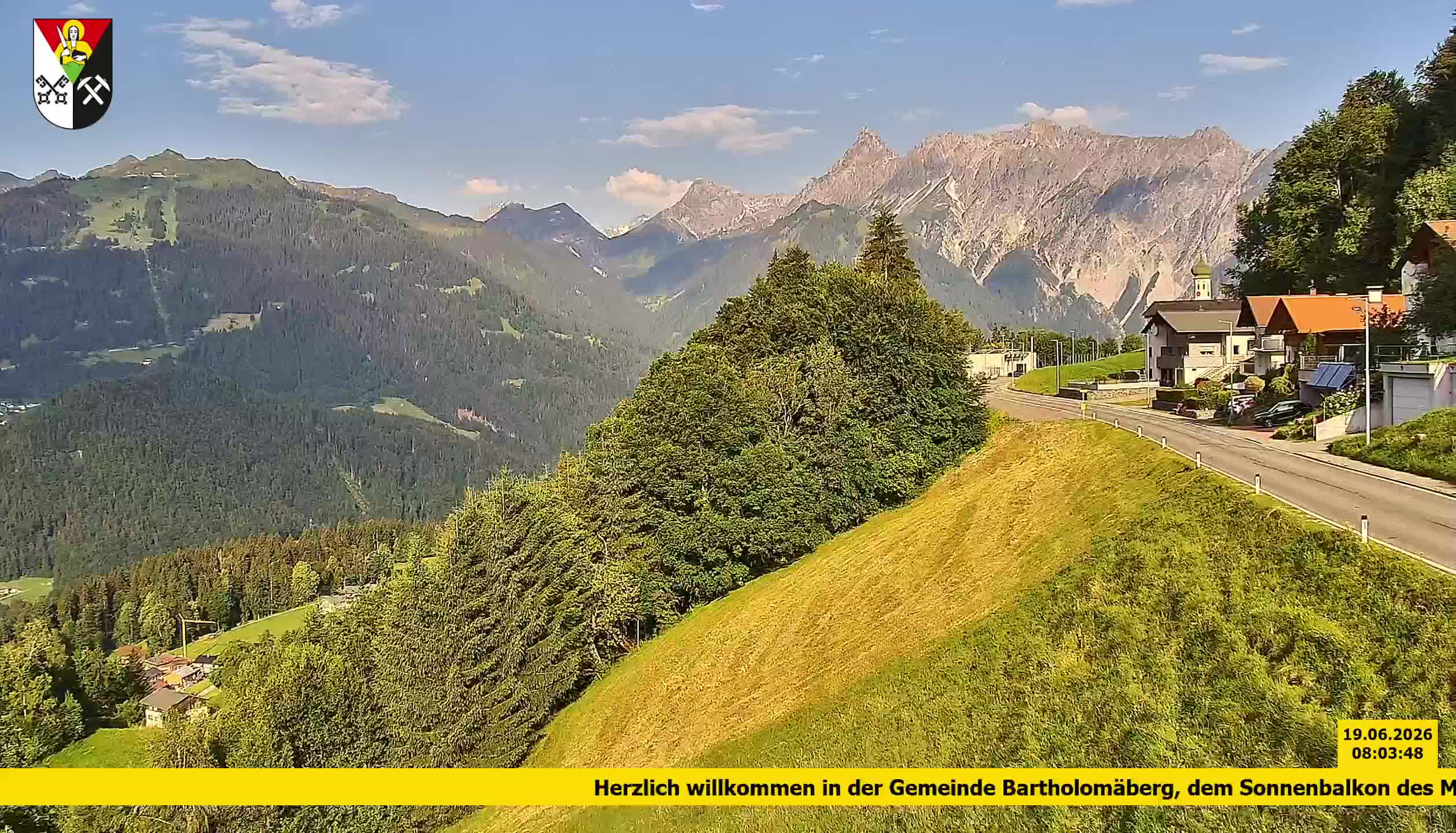 Bartholomäberg | Blick auf Schruns