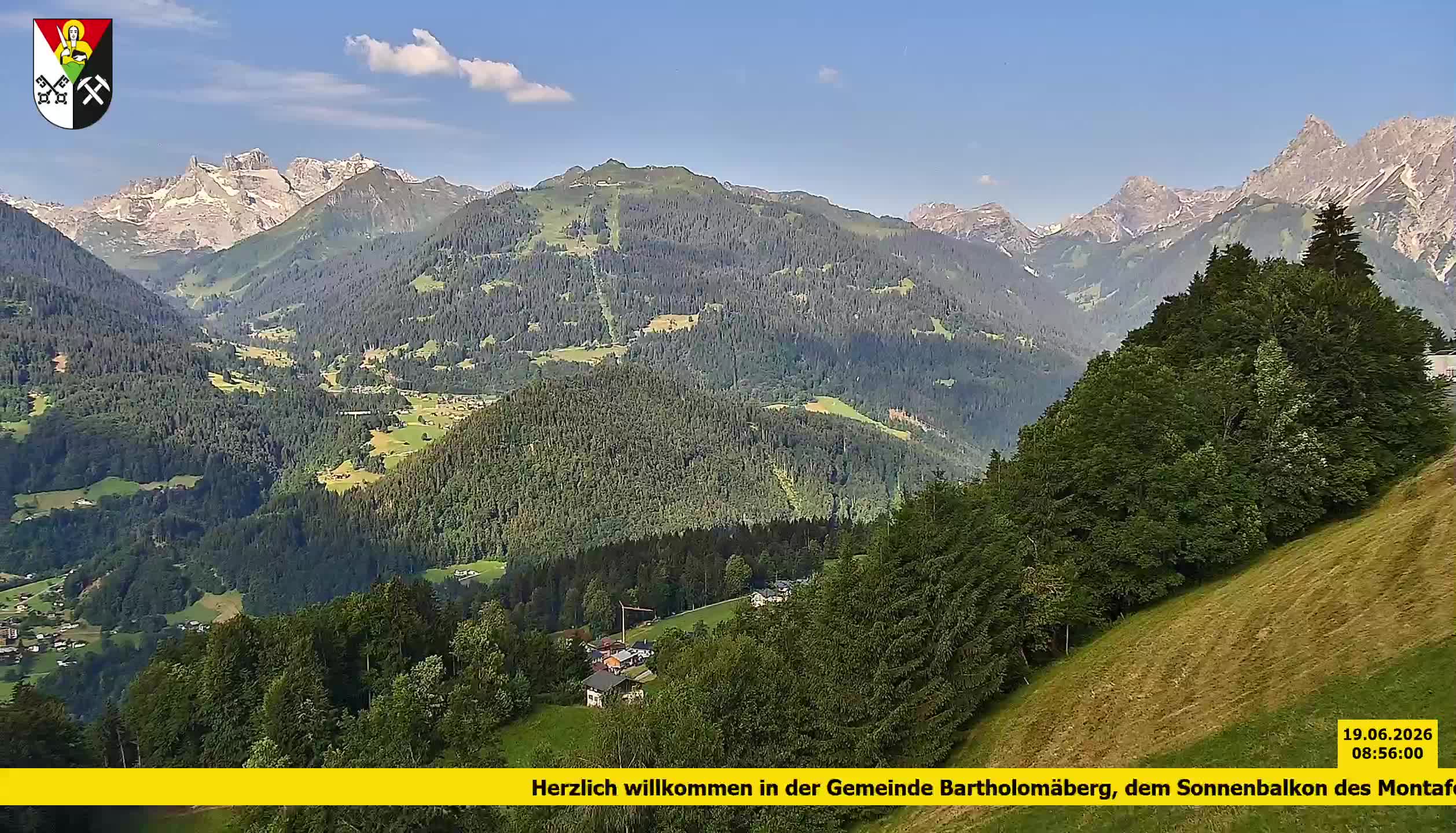 Bartholomäberg | Blick auf Schruns