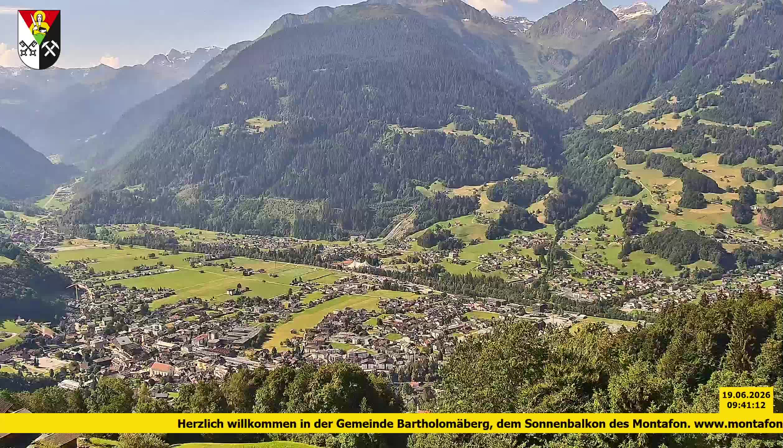 Bartholomäberg | Blick auf Schruns