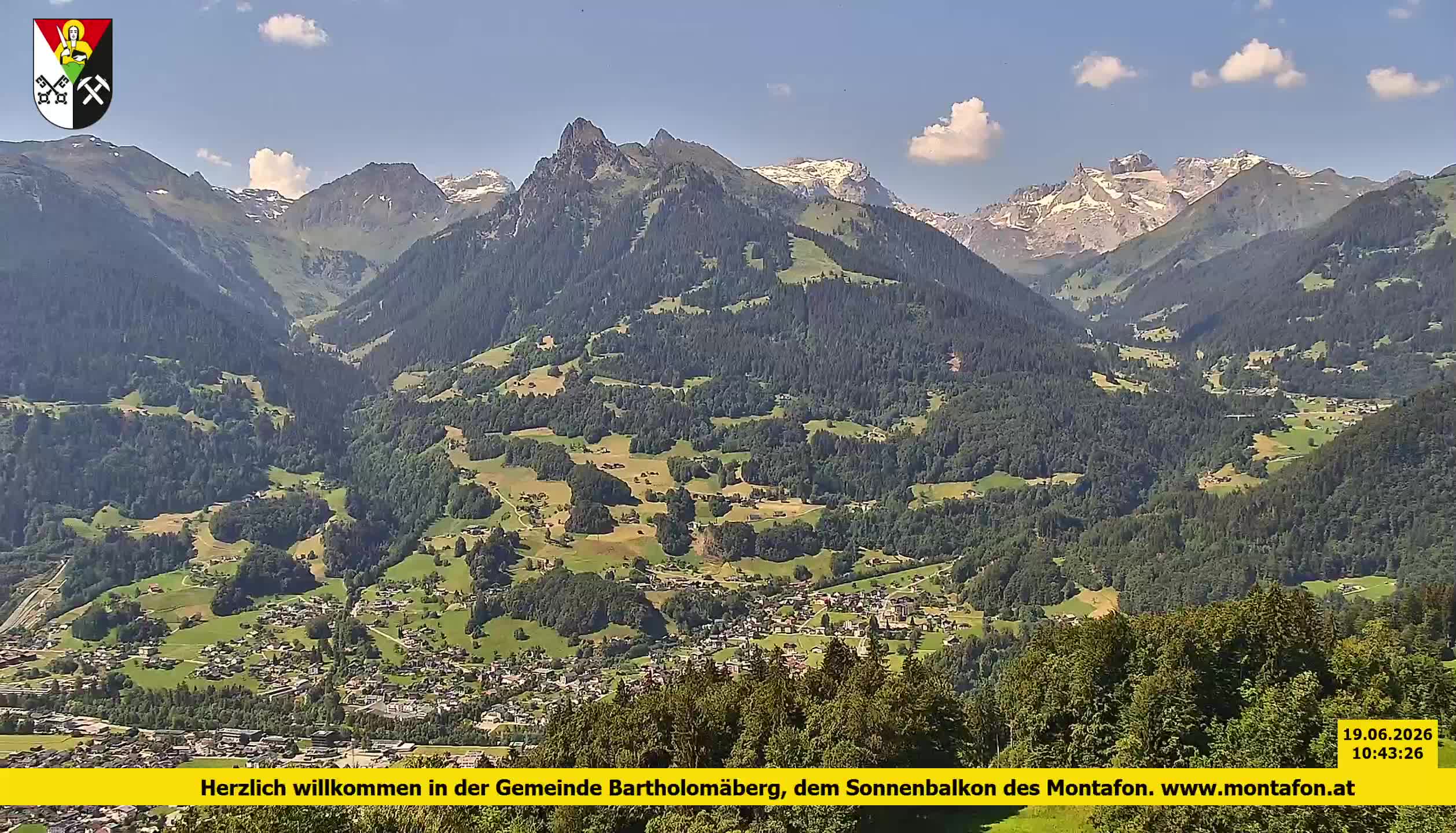 Bartholomäberg | Blick auf Schruns