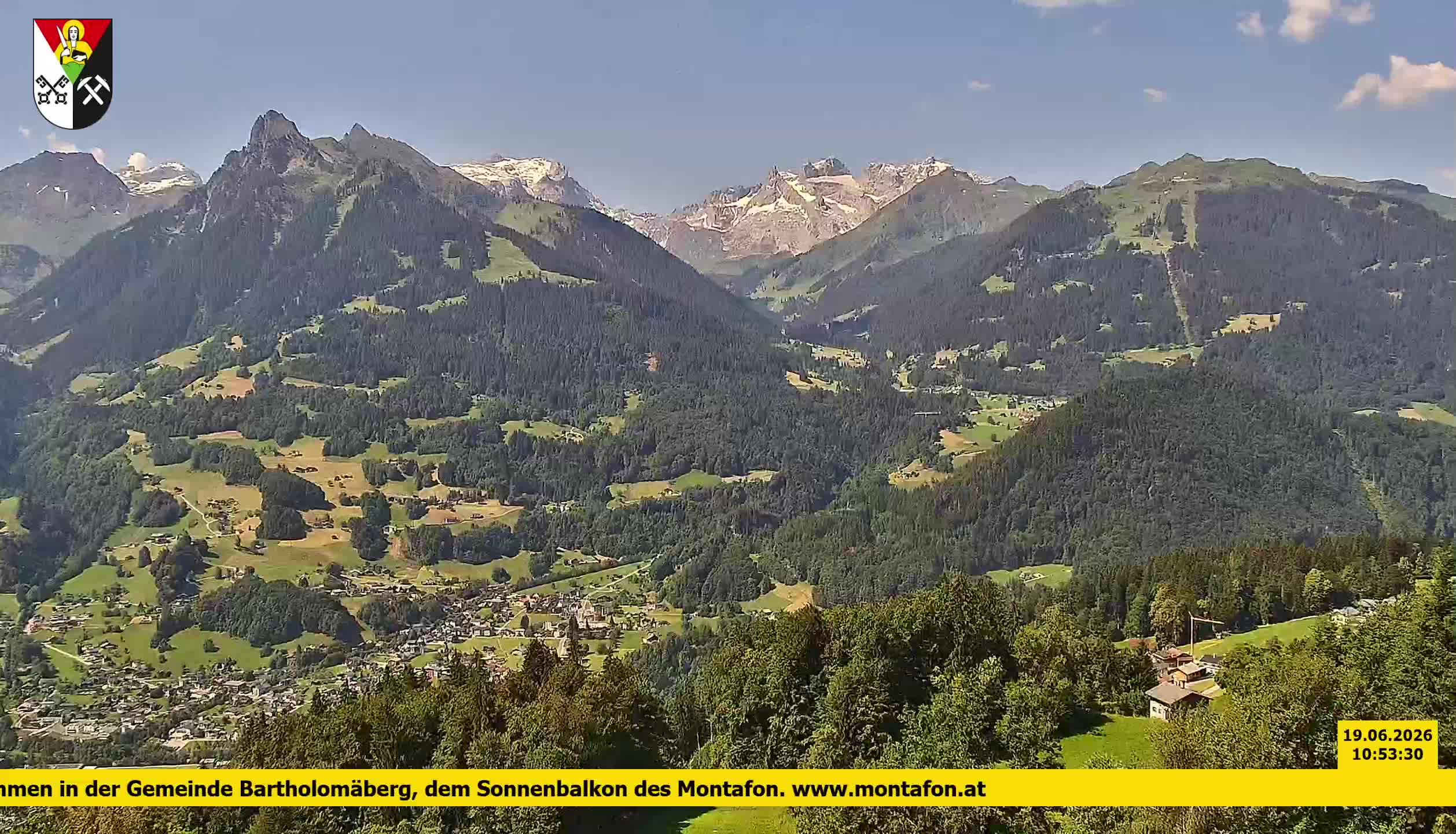 Bartholomäberg | Blick auf Schruns