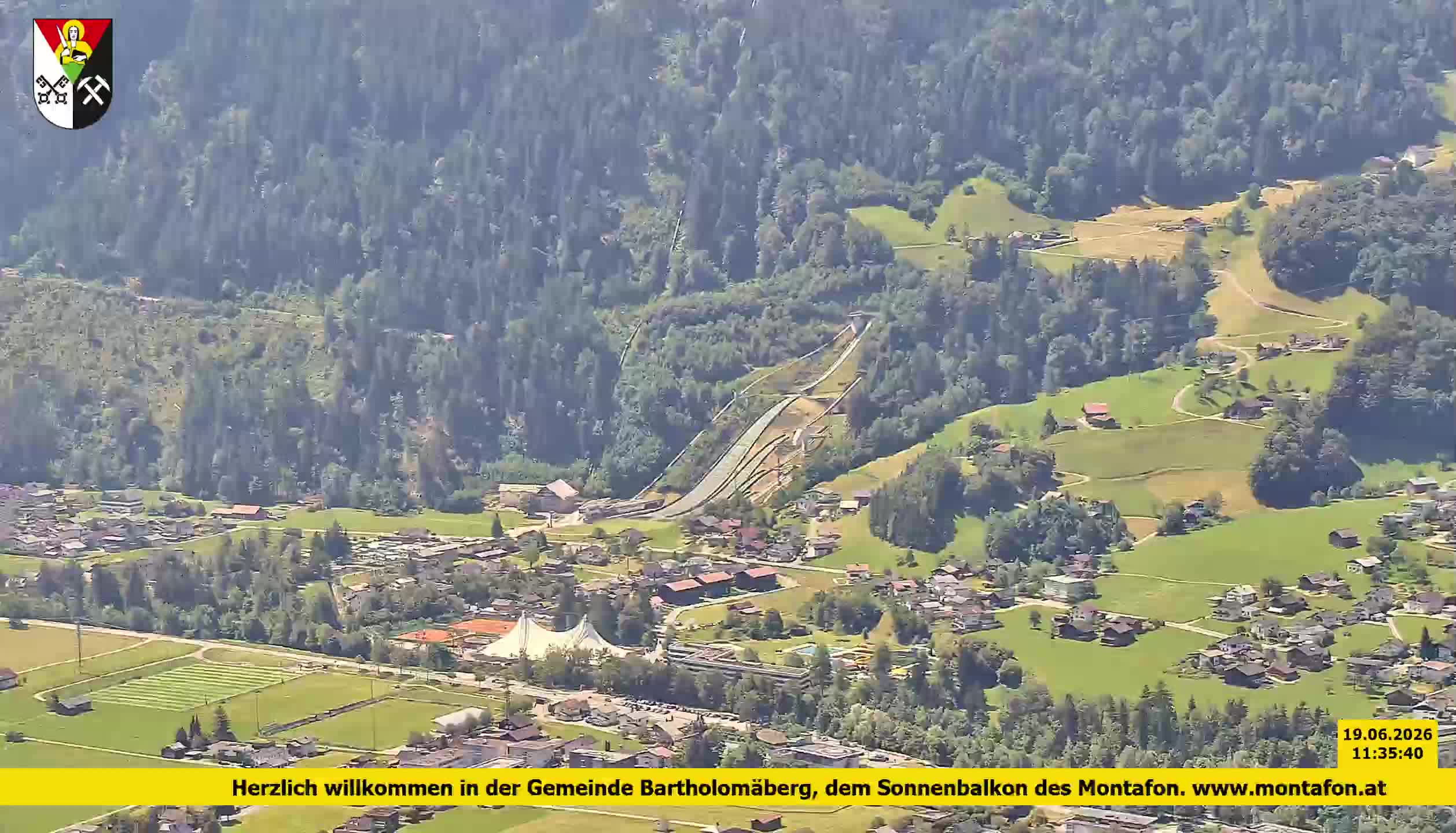 Bartholomäberg | Blick auf Schruns