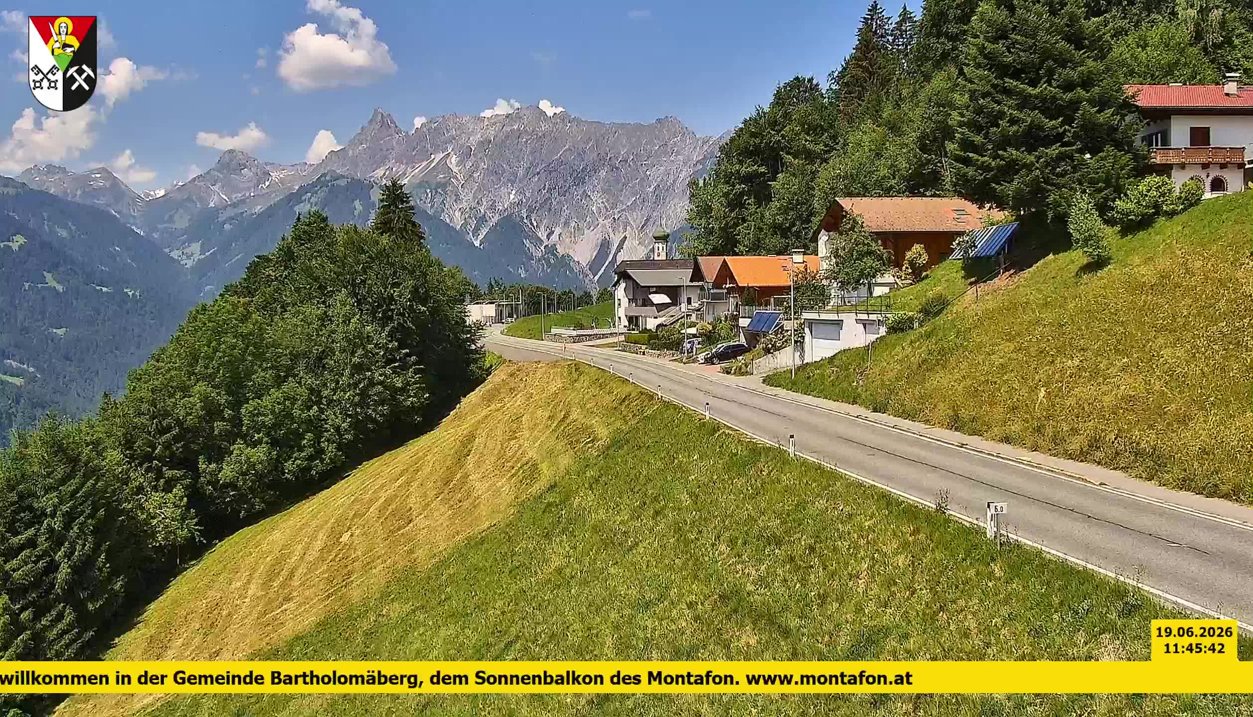 Bartholomäberg | Blick auf Schruns