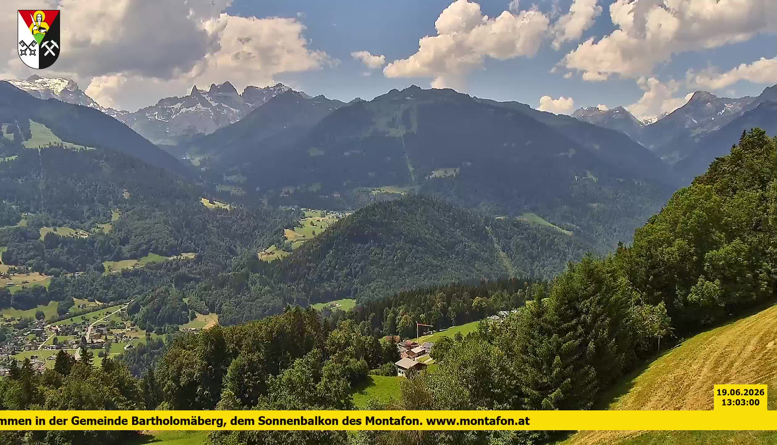 Bartholomäberg | Blick auf Schruns