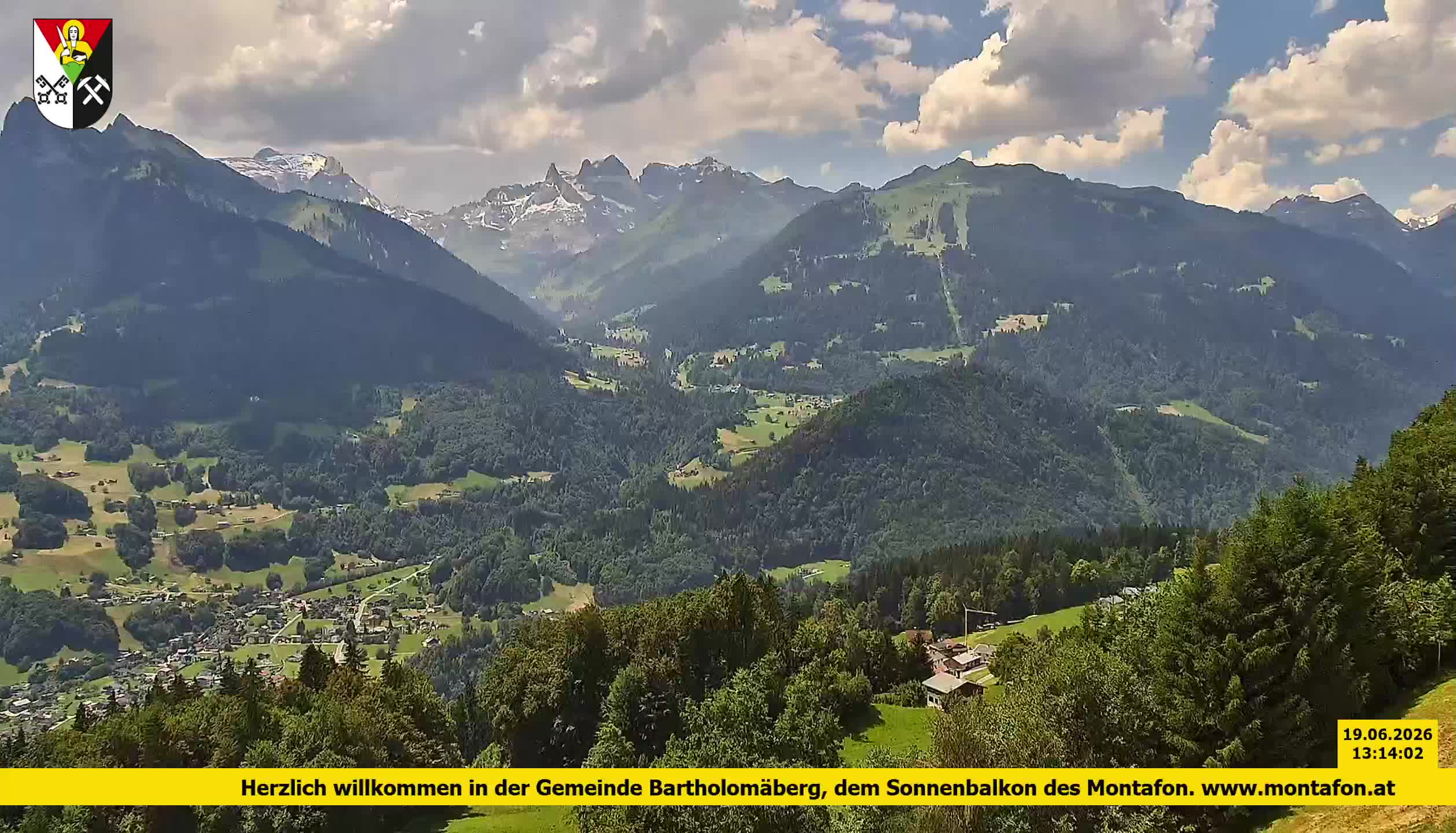 Bartholomäberg | Blick auf Schruns
