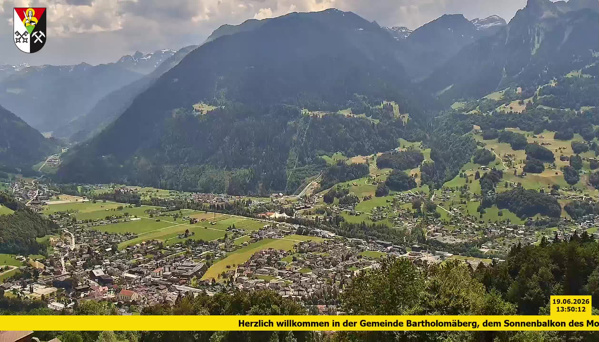 Bartholomäberg | Blick auf Schruns