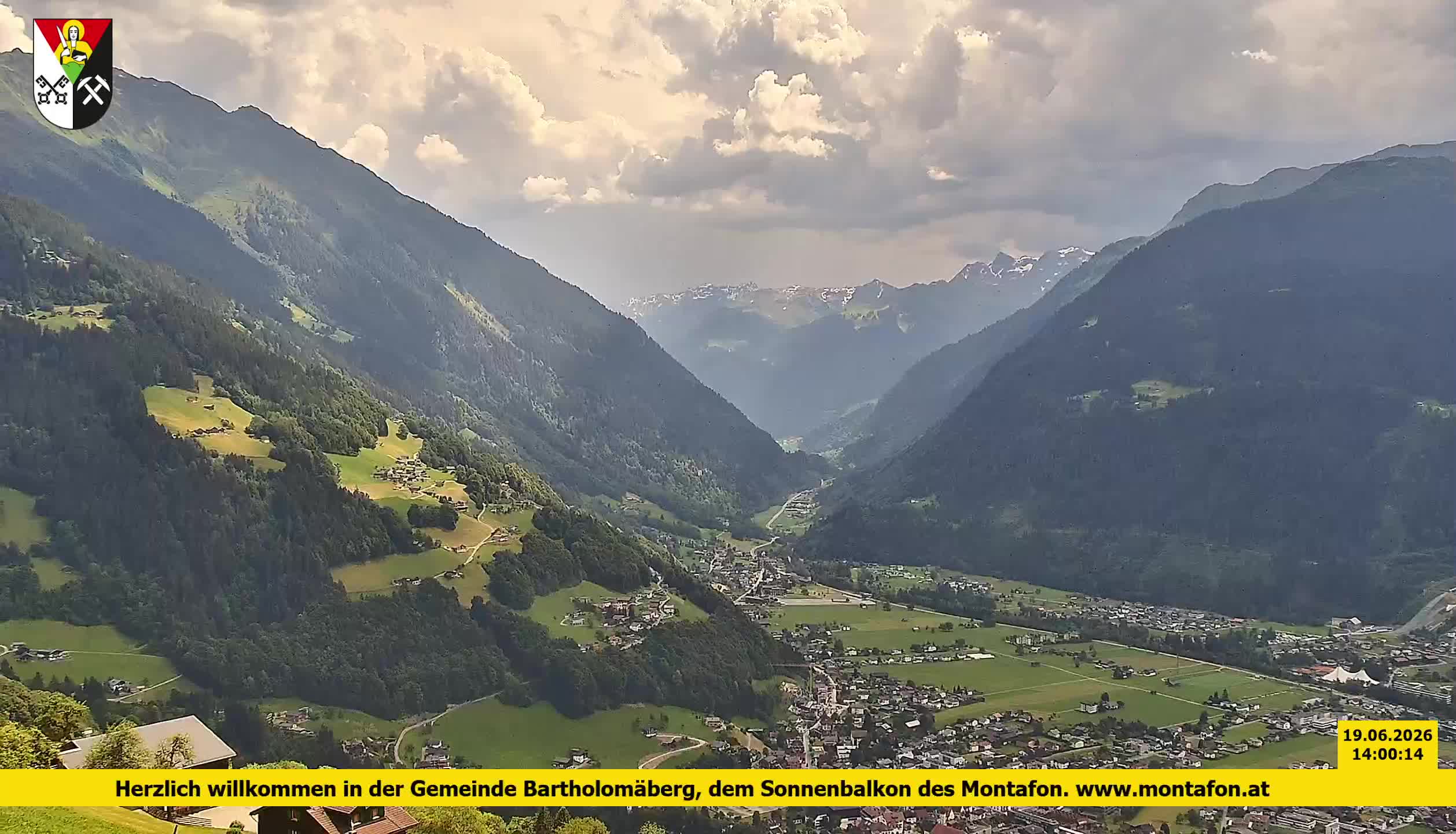 Bartholomäberg | Blick auf Schruns