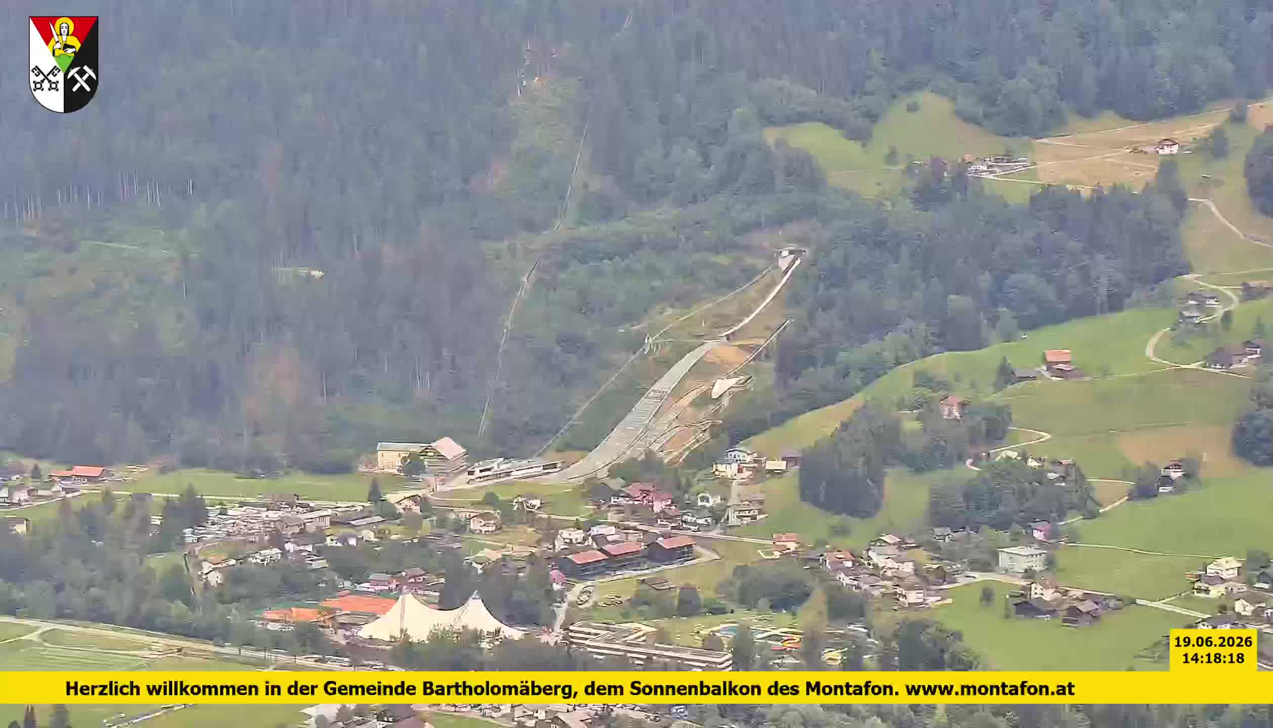 Bartholomäberg | Blick auf Schruns