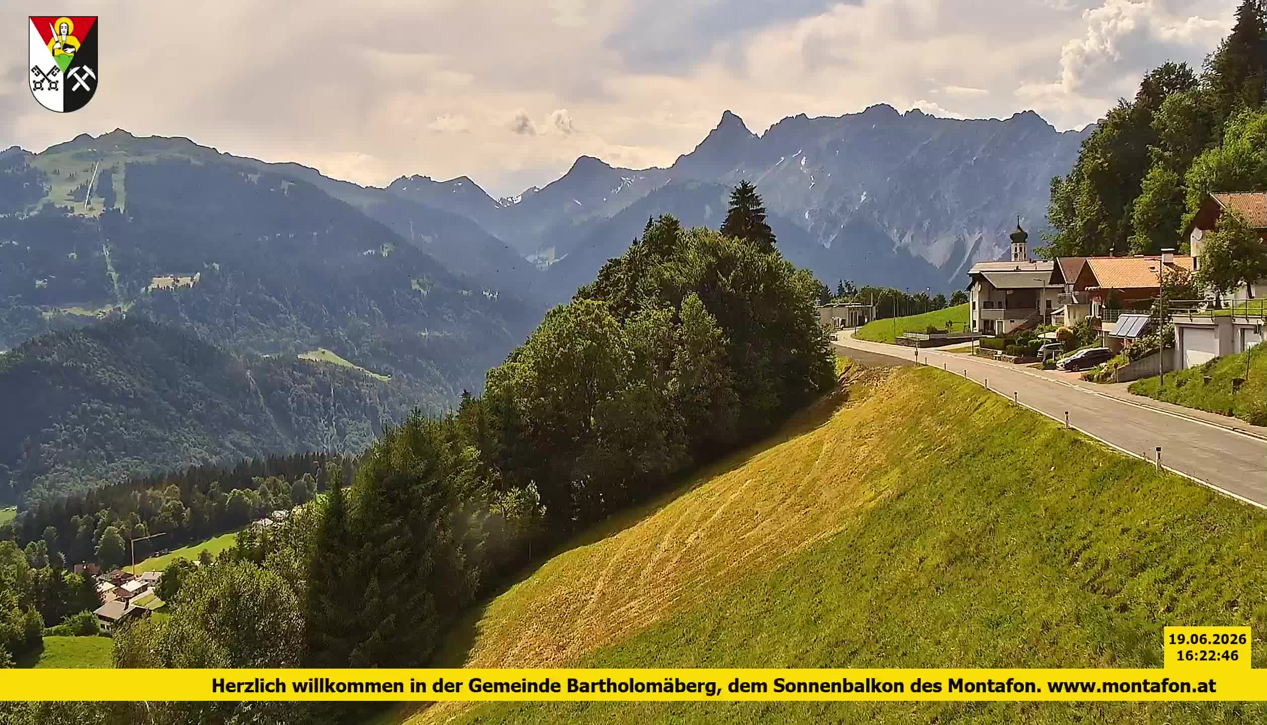 Bartholomäberg | Blick auf Schruns