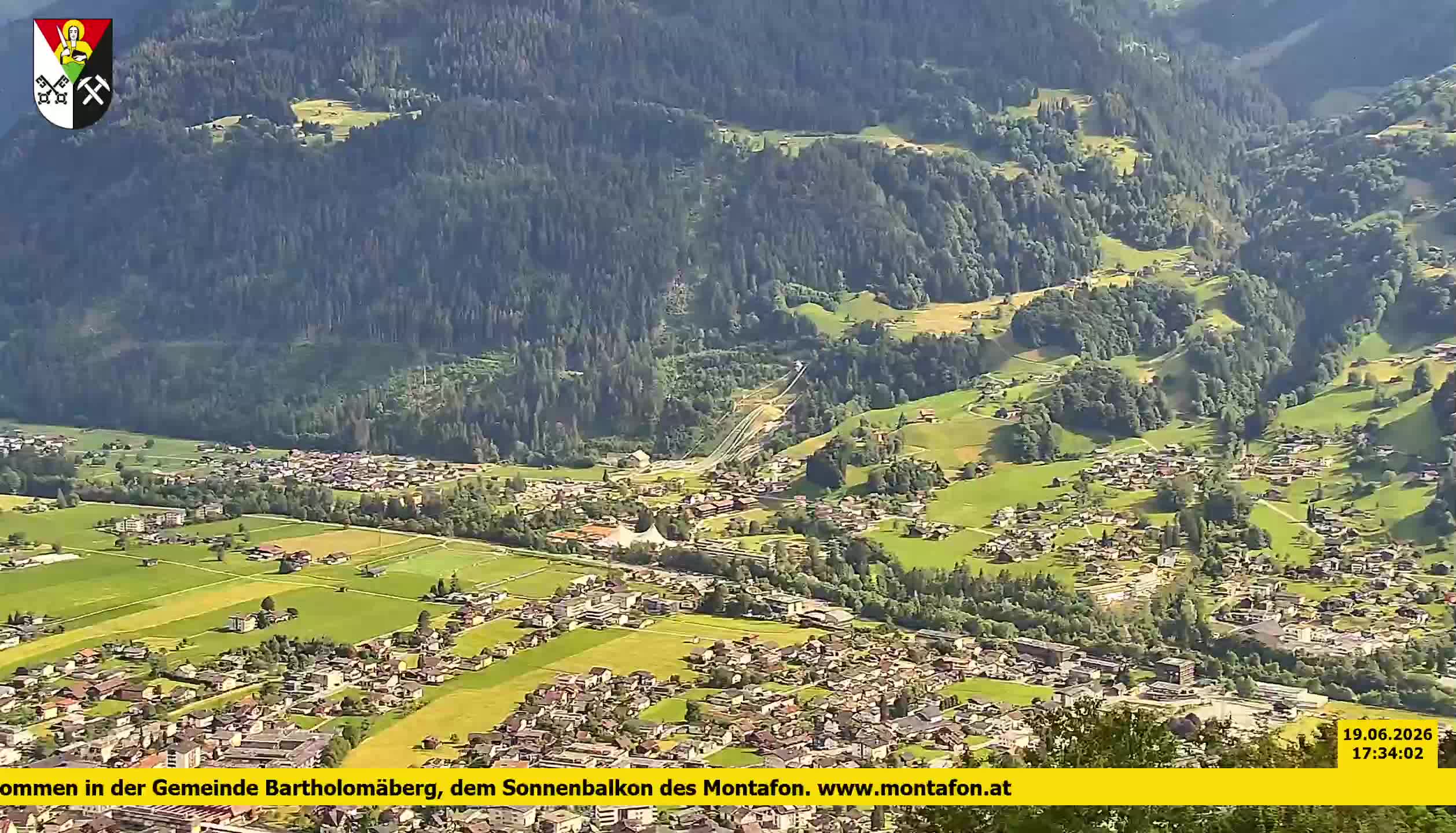 Bartholomäberg | Blick auf Schruns