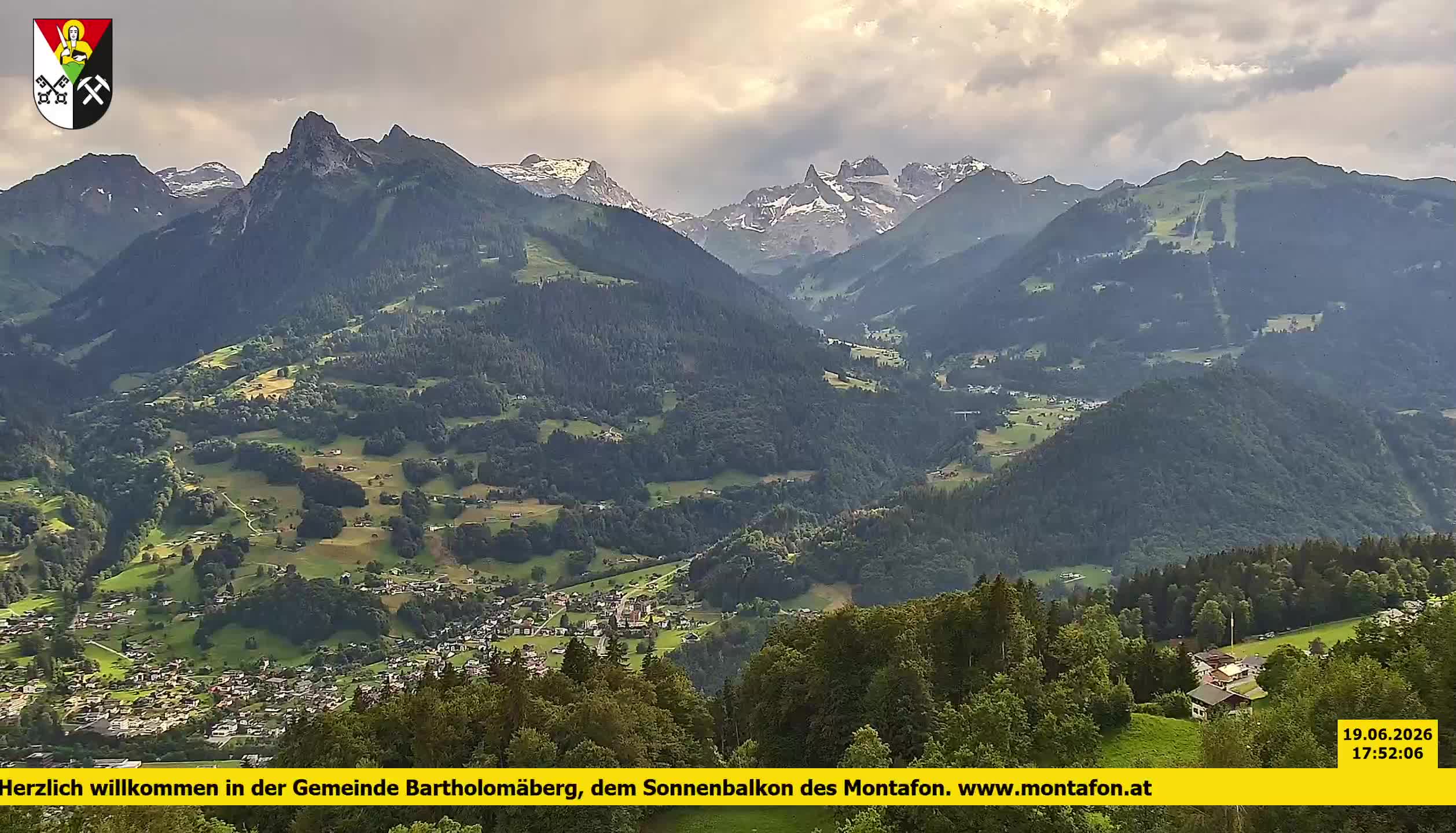 Bartholomäberg | Blick auf Schruns