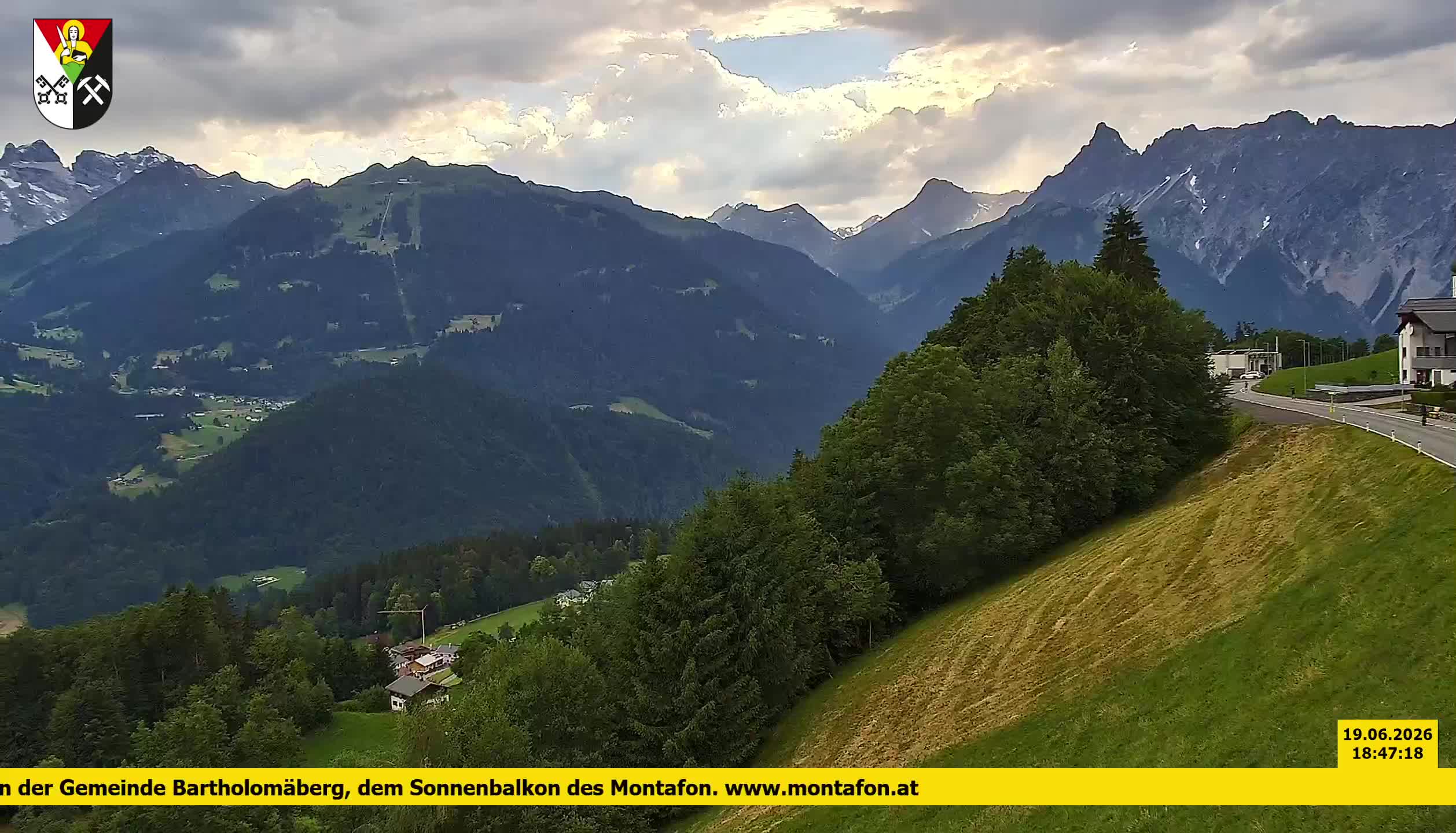 Bartholomäberg | Blick auf Schruns