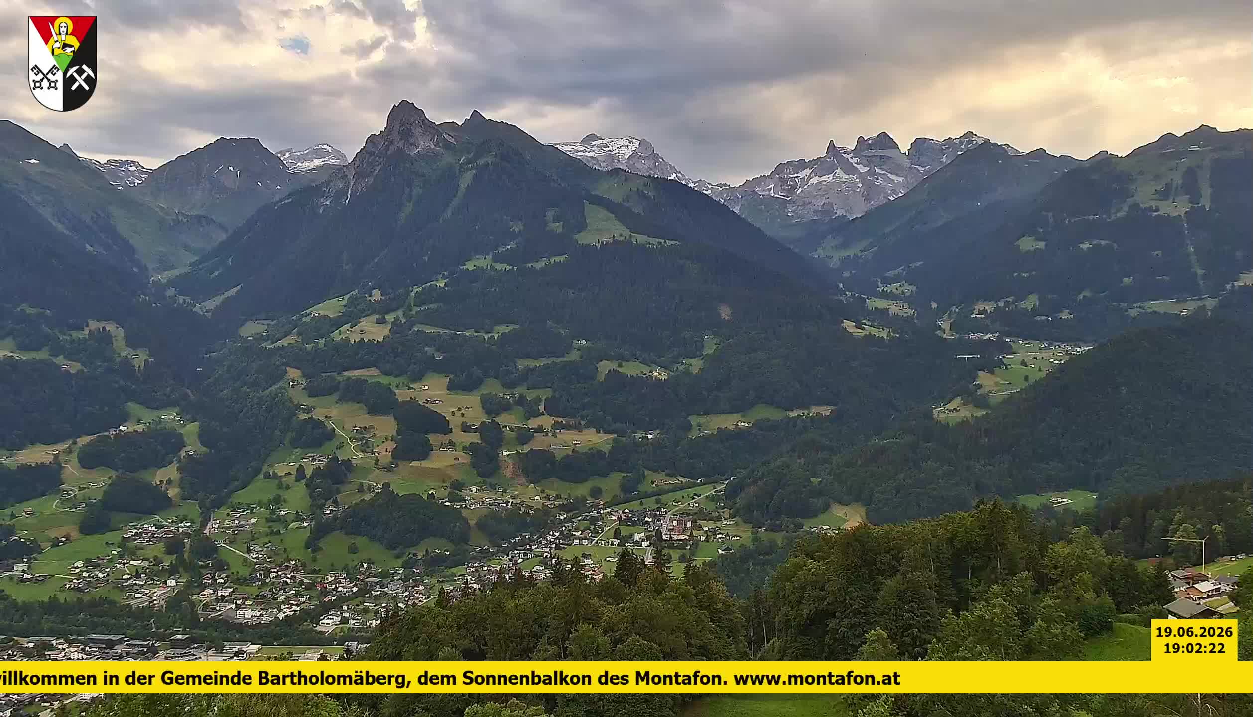 Bartholomäberg | Blick auf Schruns