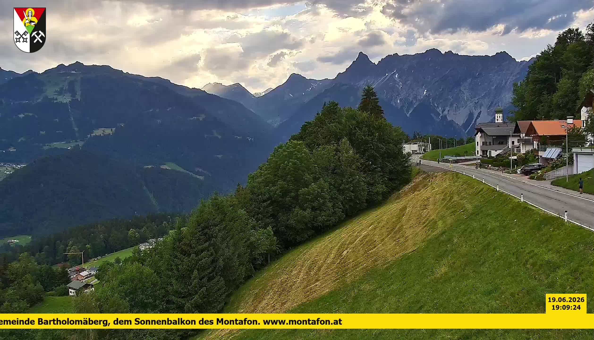 Bartholomäberg | Blick auf Schruns