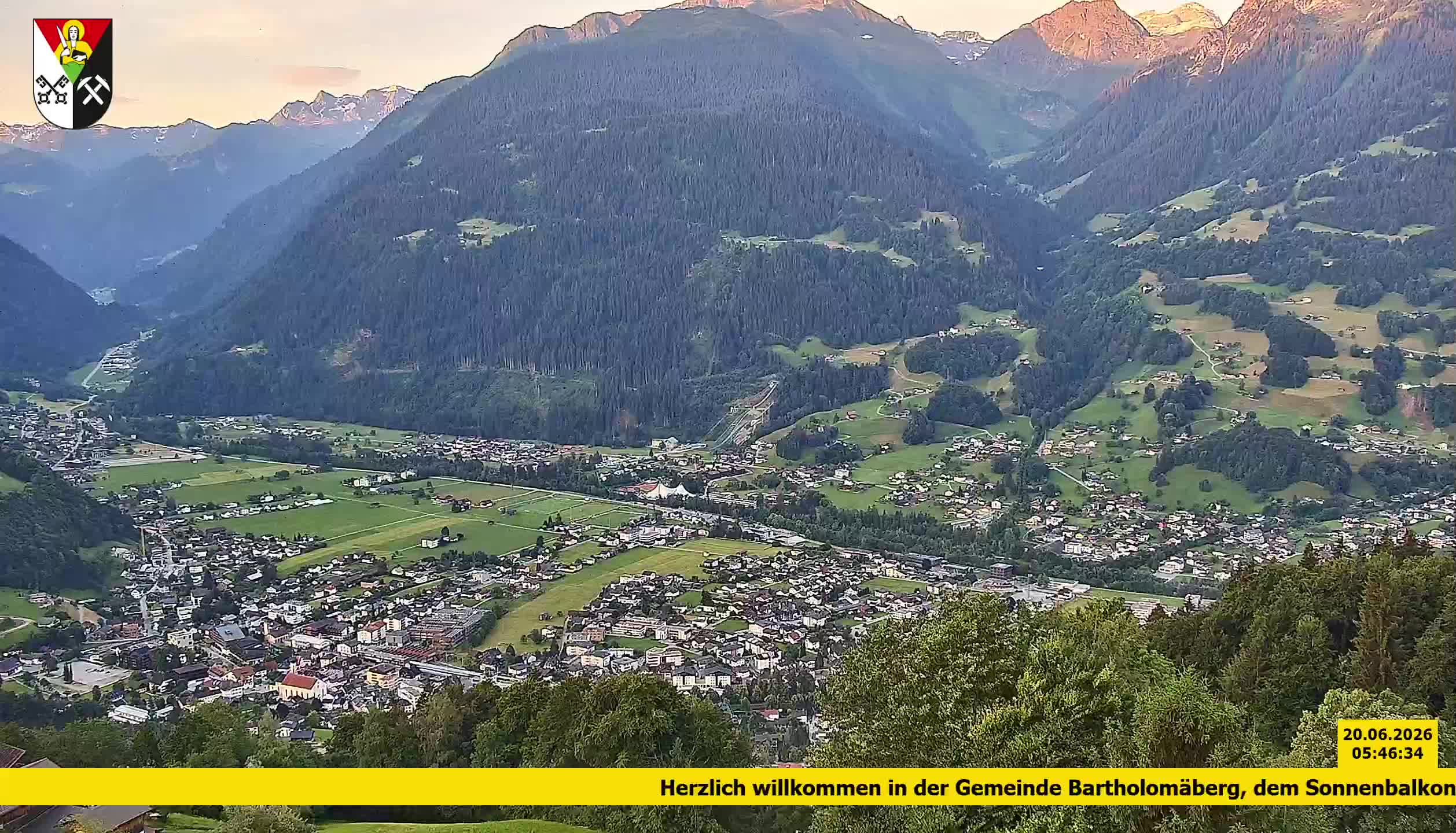 Bartholomäberg | Blick auf Schruns