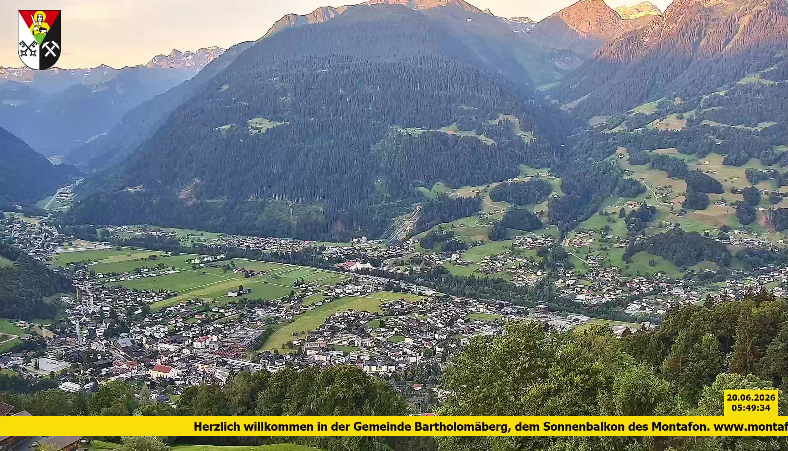 Bartholomäberg | Blick auf Schruns