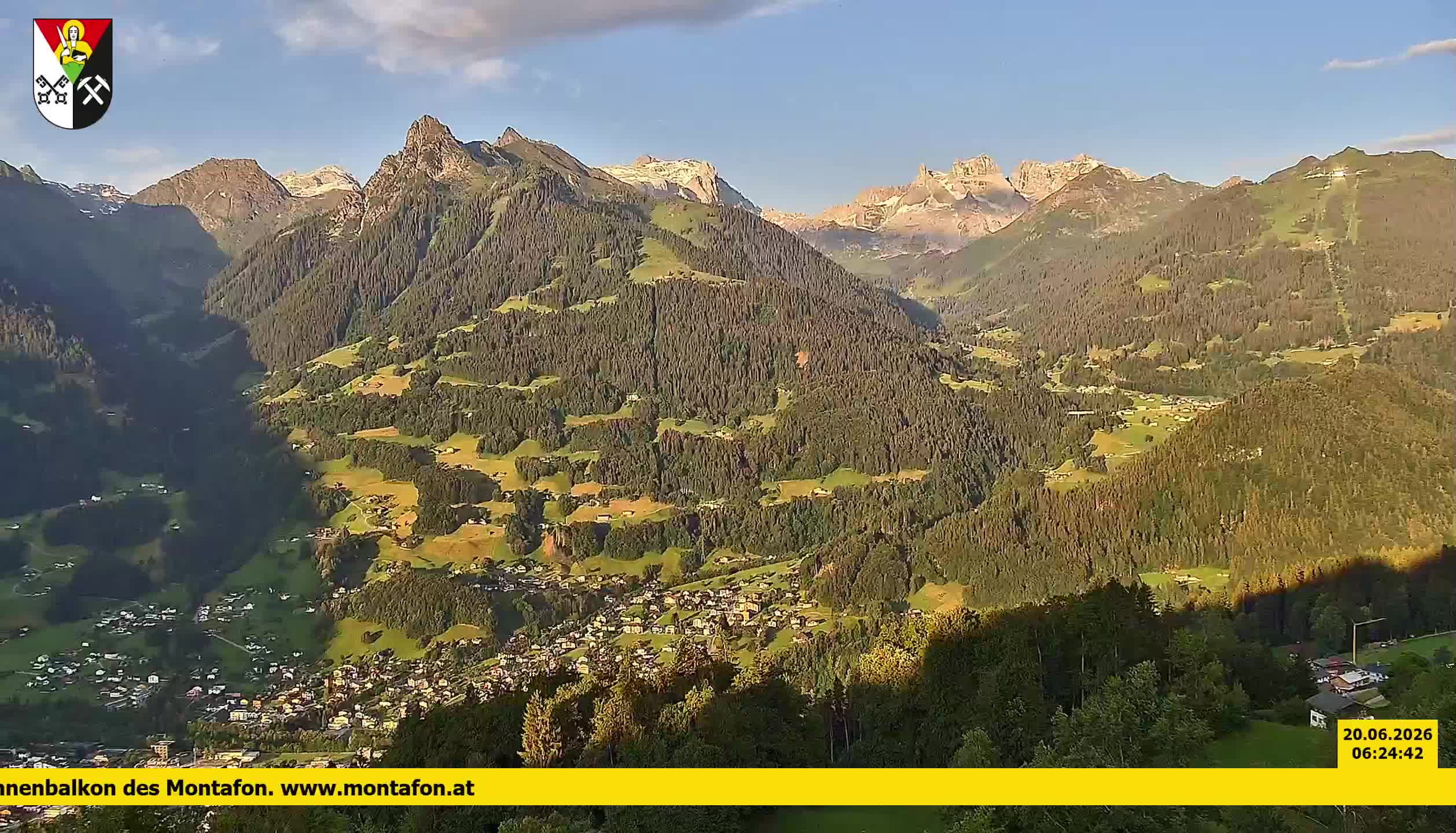 Bartholomäberg | Blick auf Schruns