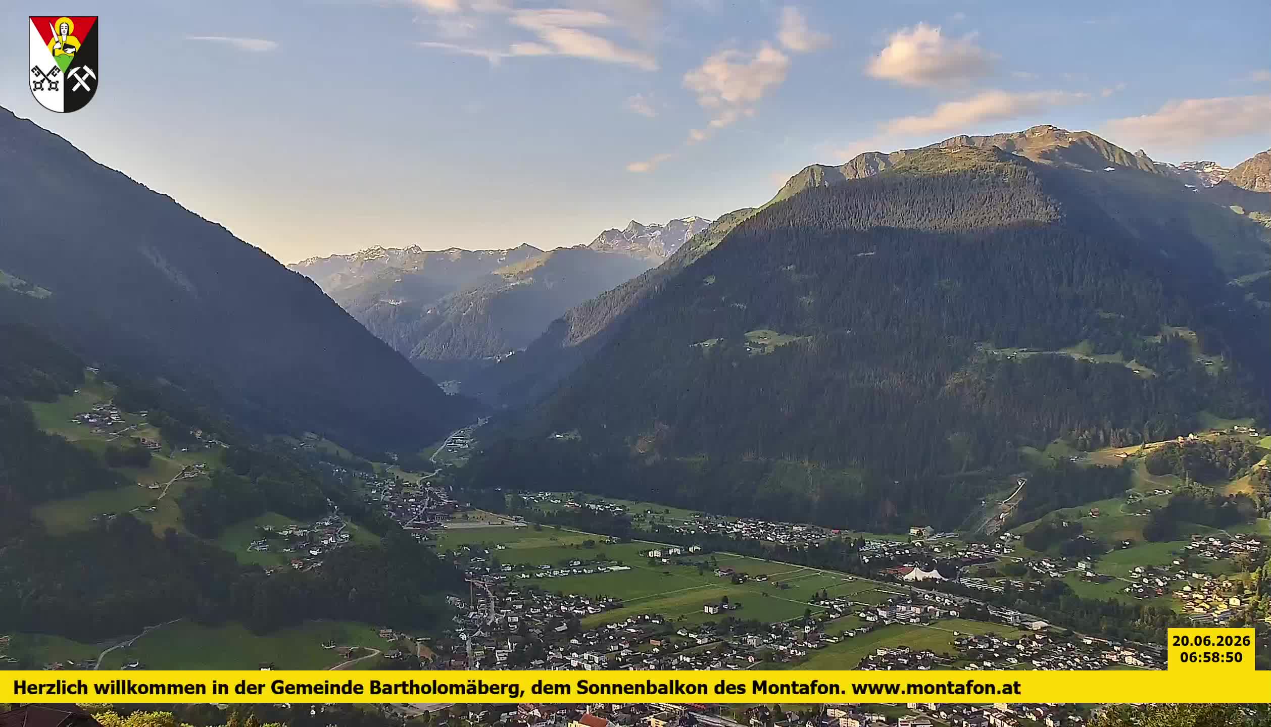 Bartholomäberg | Blick auf Schruns