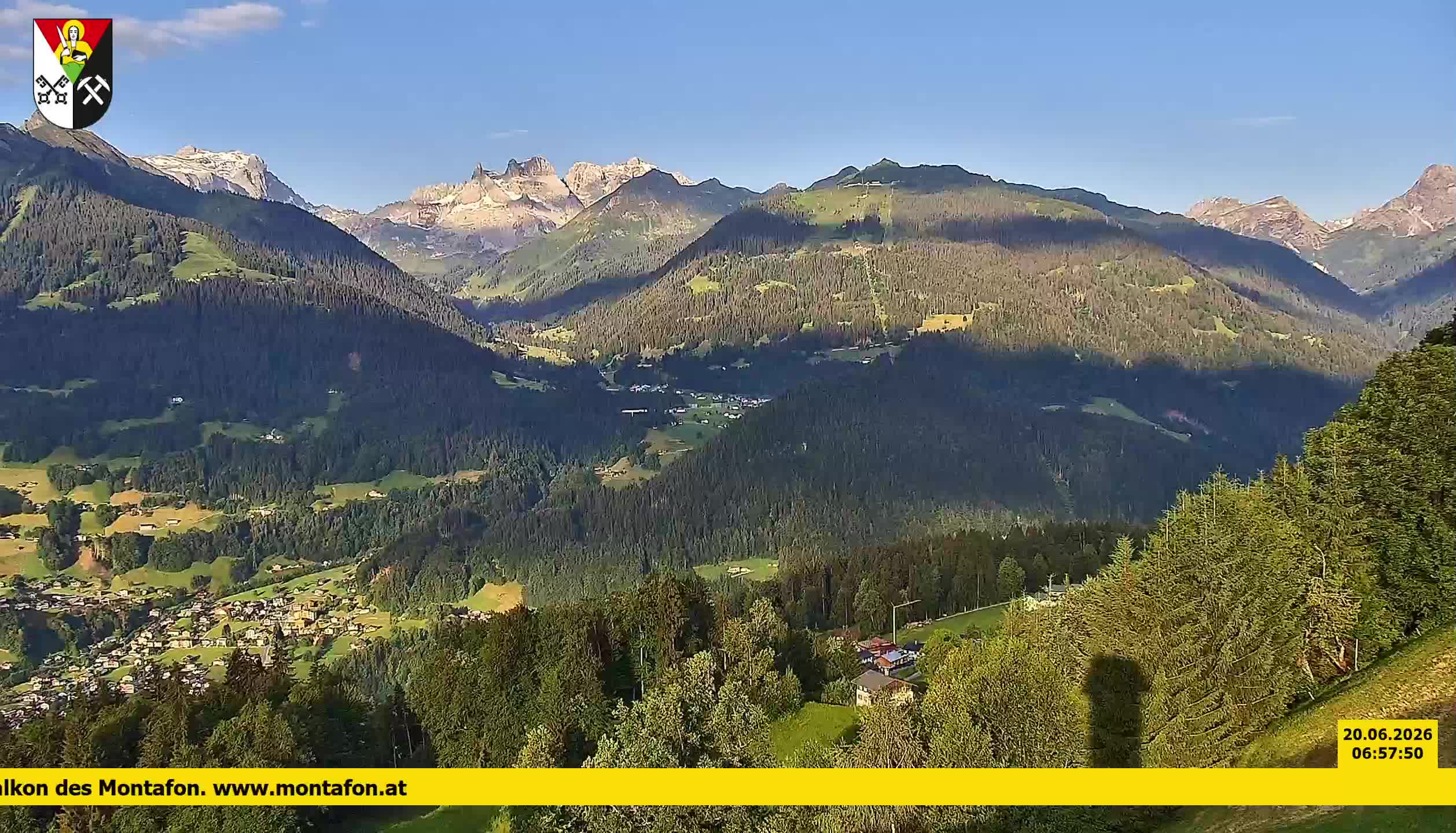 Bartholomäberg | Blick auf Schruns