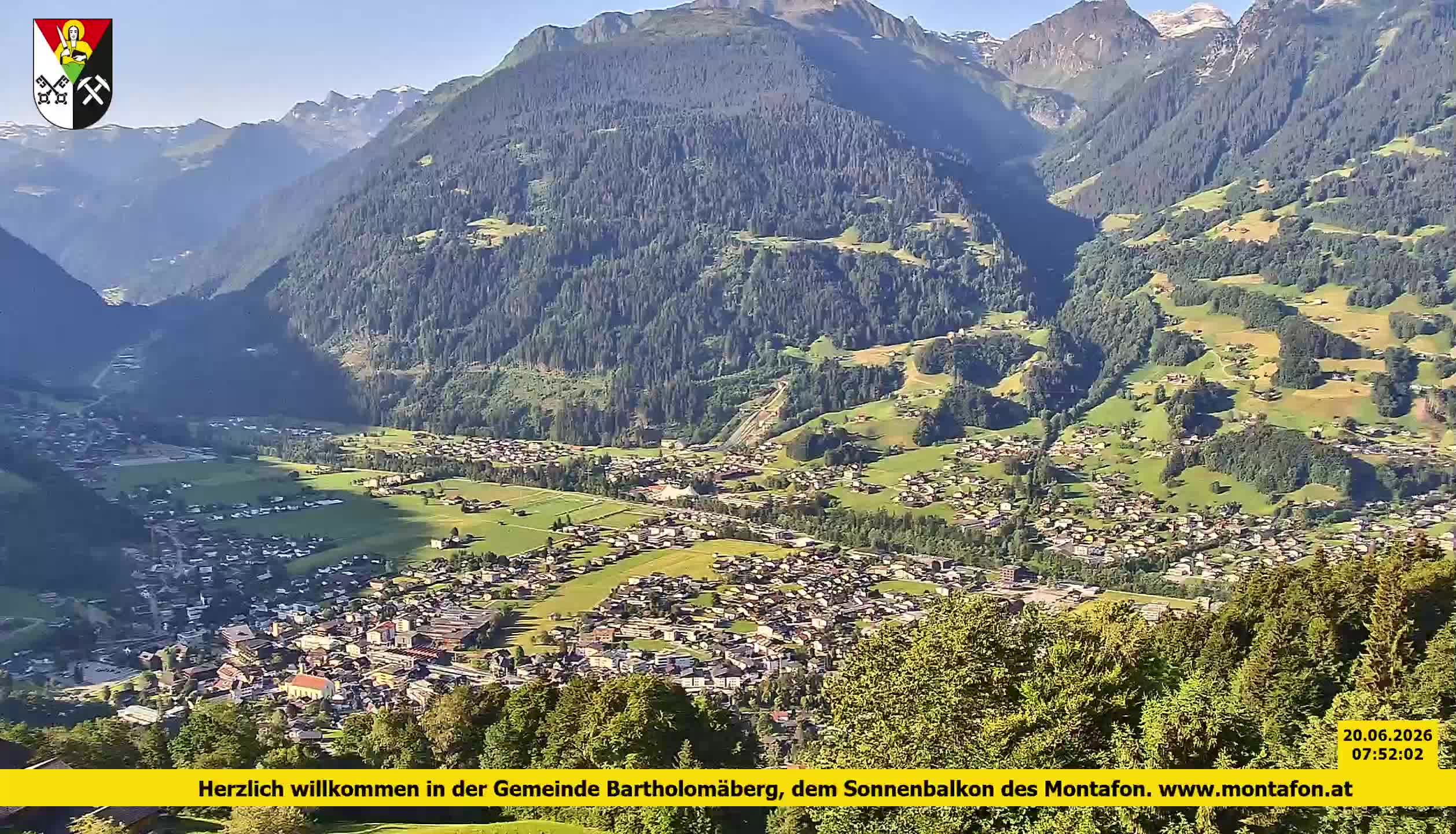 Bartholomäberg | Blick auf Schruns