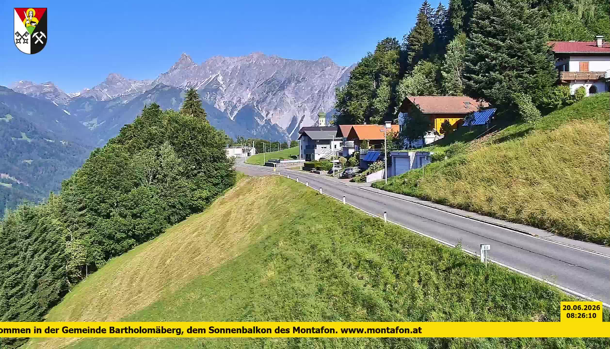 Bartholomäberg | Blick auf Schruns