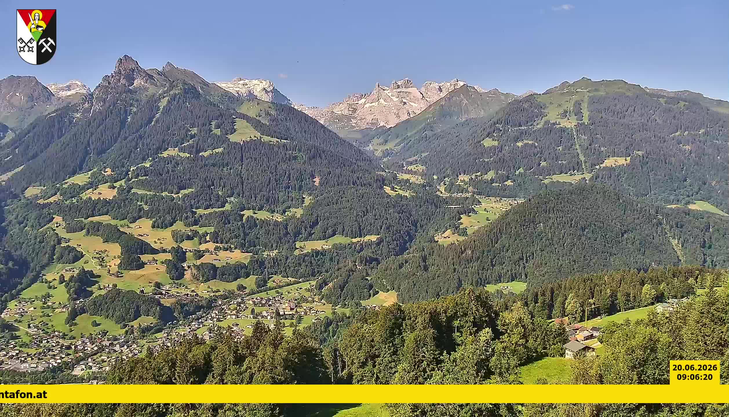 Bartholomäberg | Blick auf Schruns