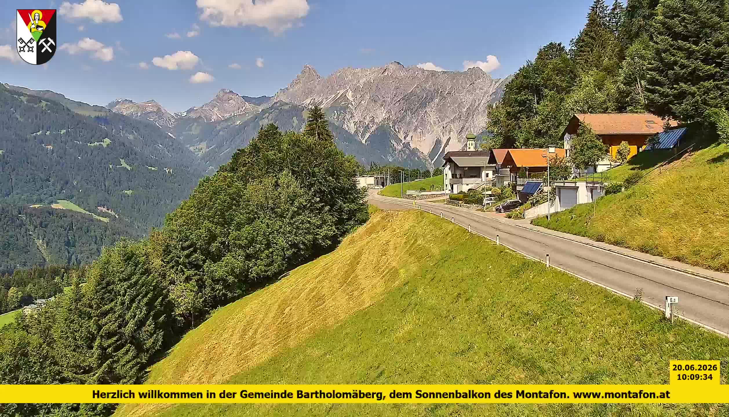 Bartholomäberg | Blick auf Schruns