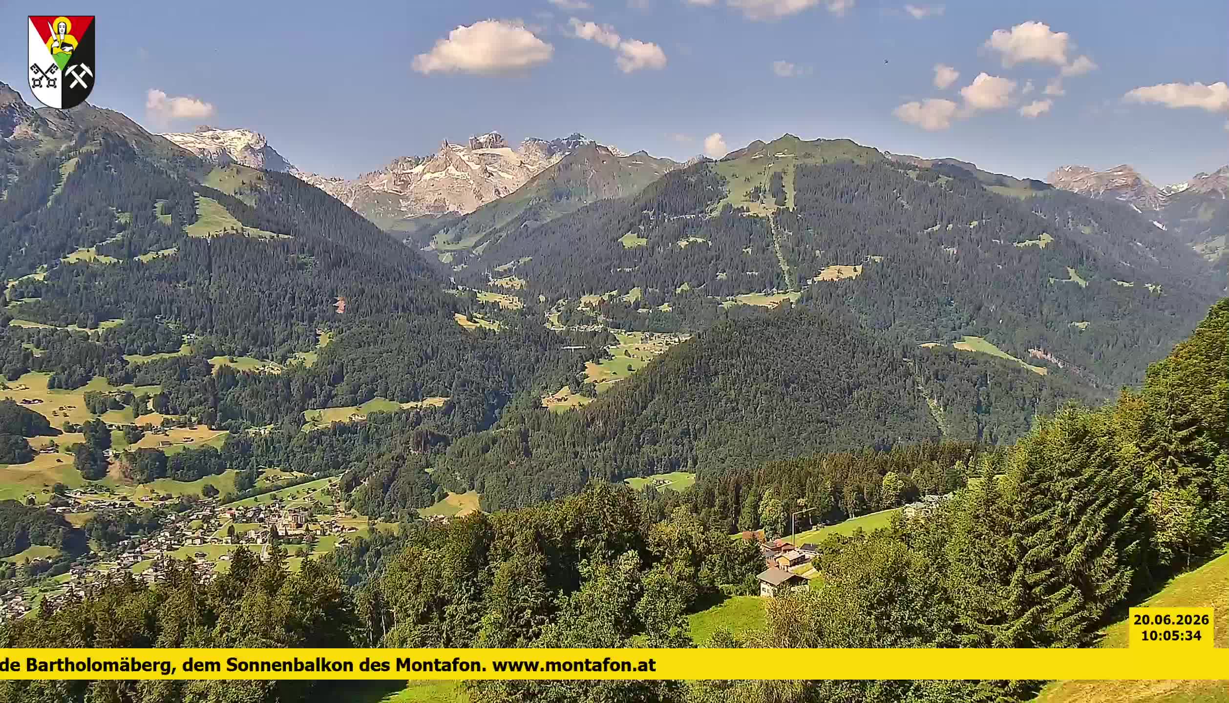 Bartholomäberg | Blick auf Schruns