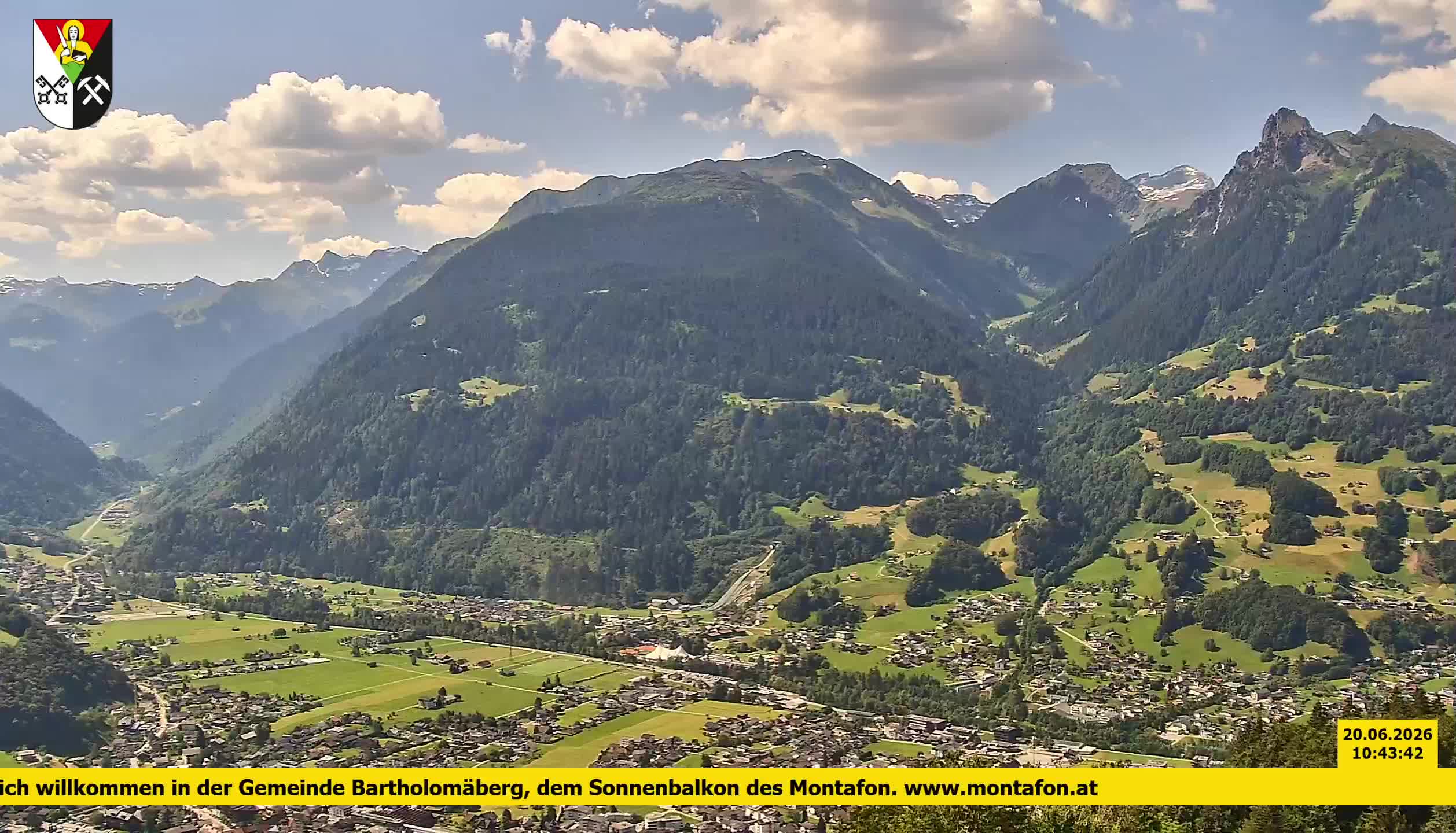 Bartholomäberg | Blick auf Schruns
