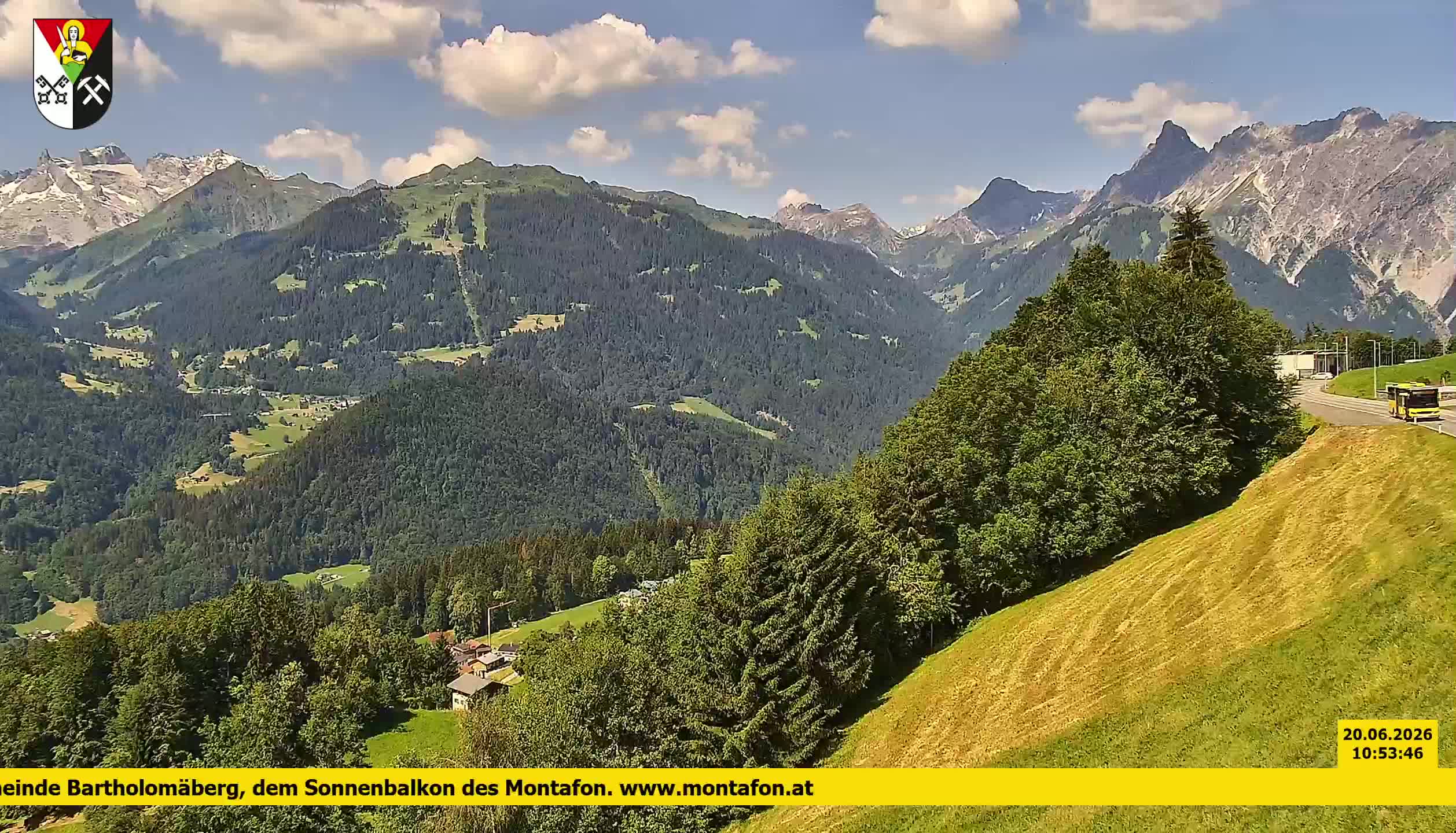 Bartholomäberg | Blick auf Schruns