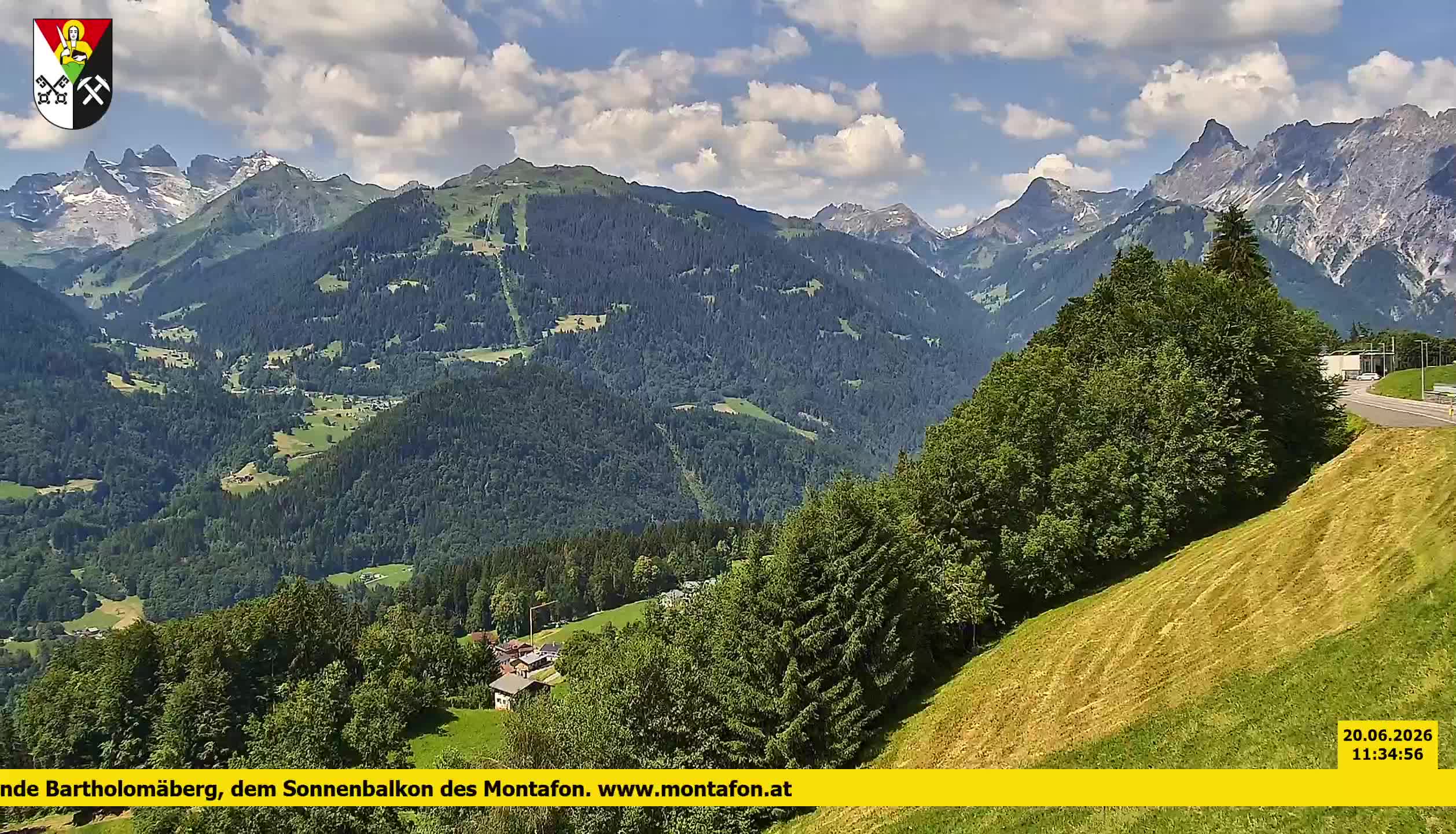 Bartholomäberg | Blick auf Schruns
