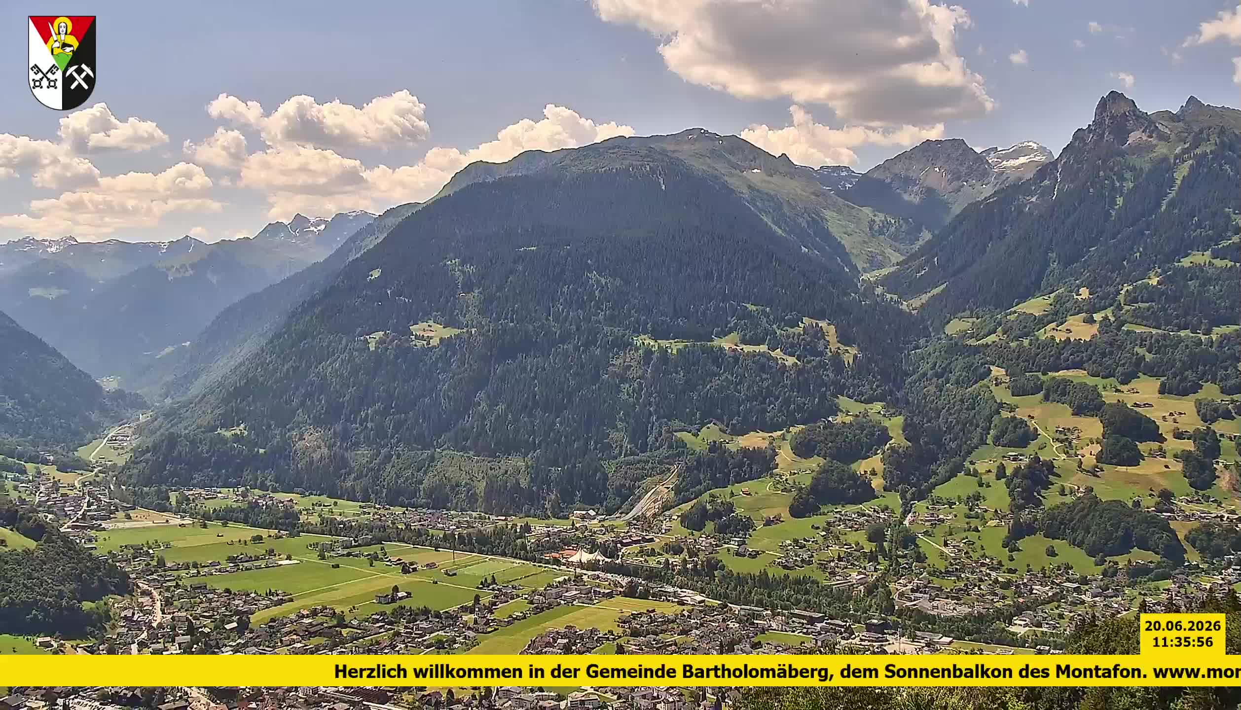 Bartholomäberg | Blick auf Schruns