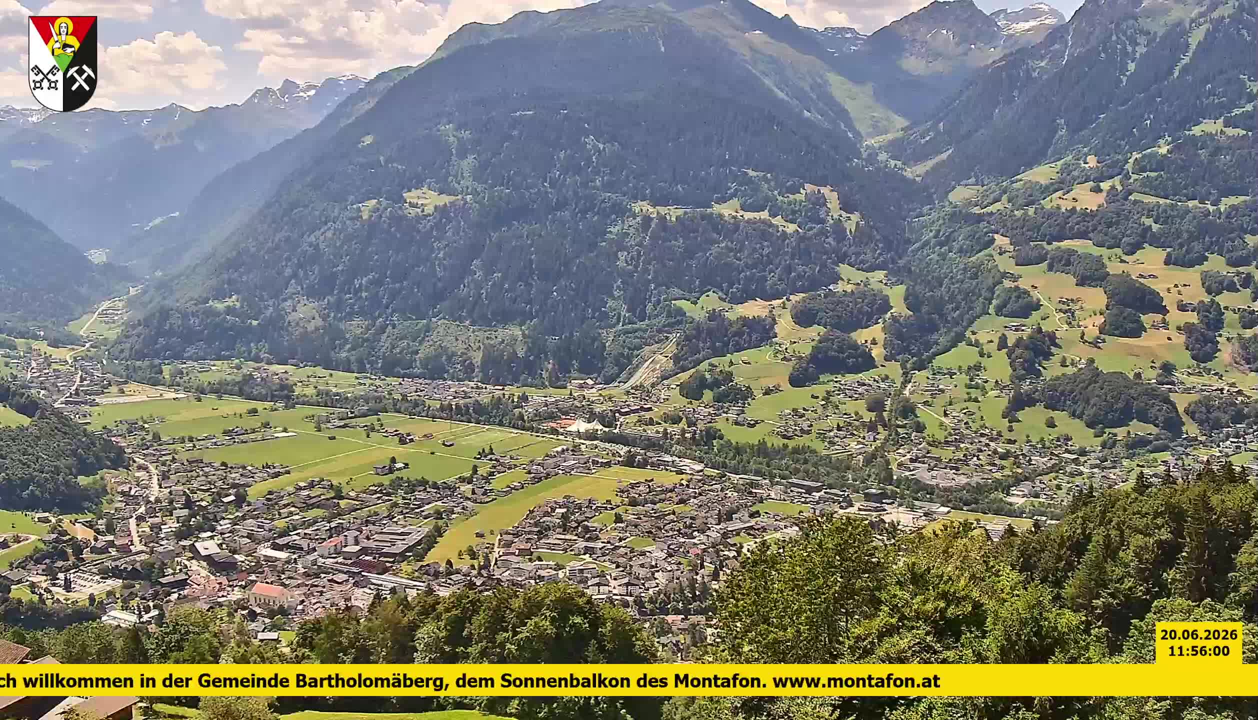 Bartholomäberg | Blick auf Schruns