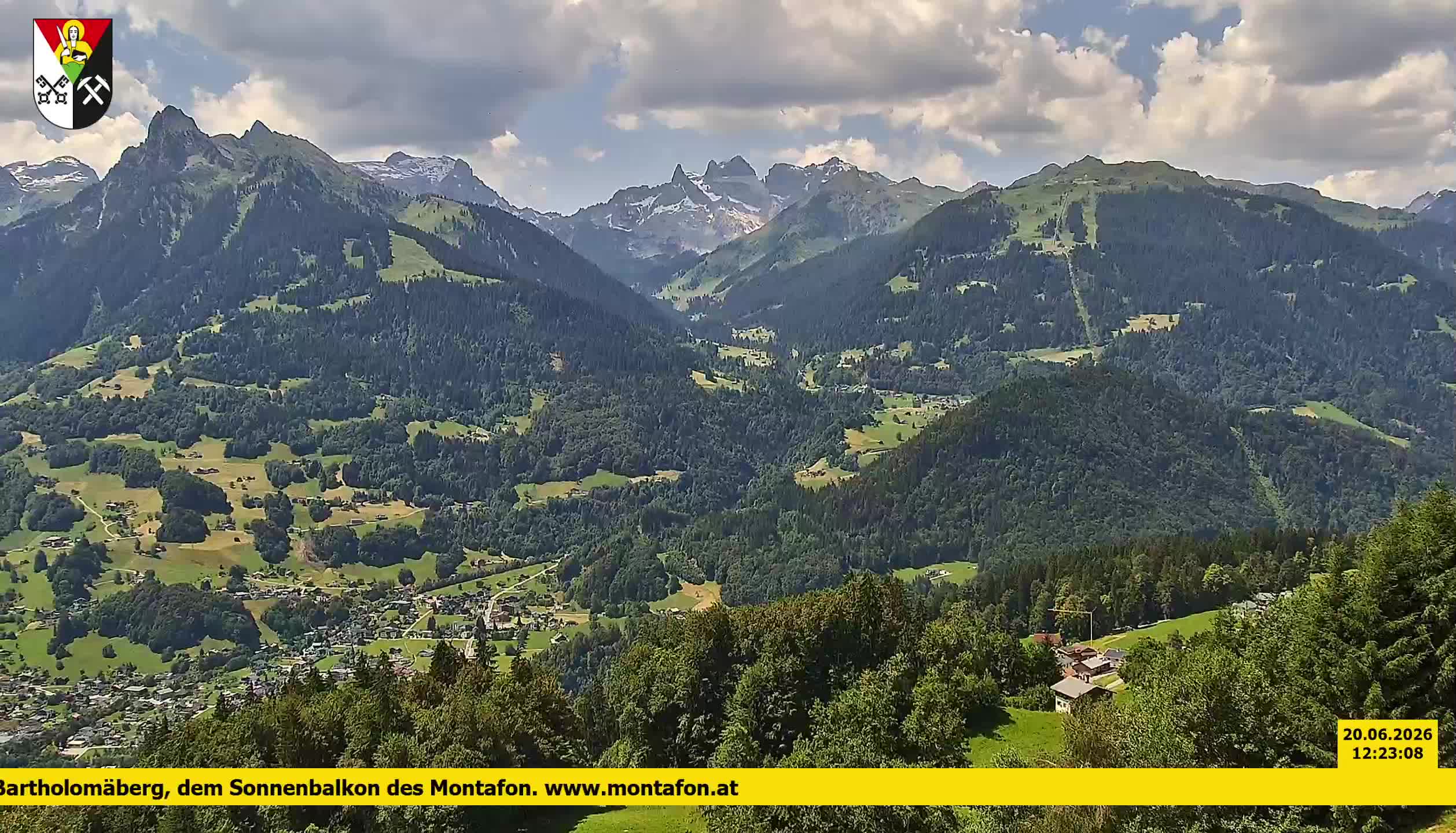 Bartholomäberg | Blick auf Schruns
