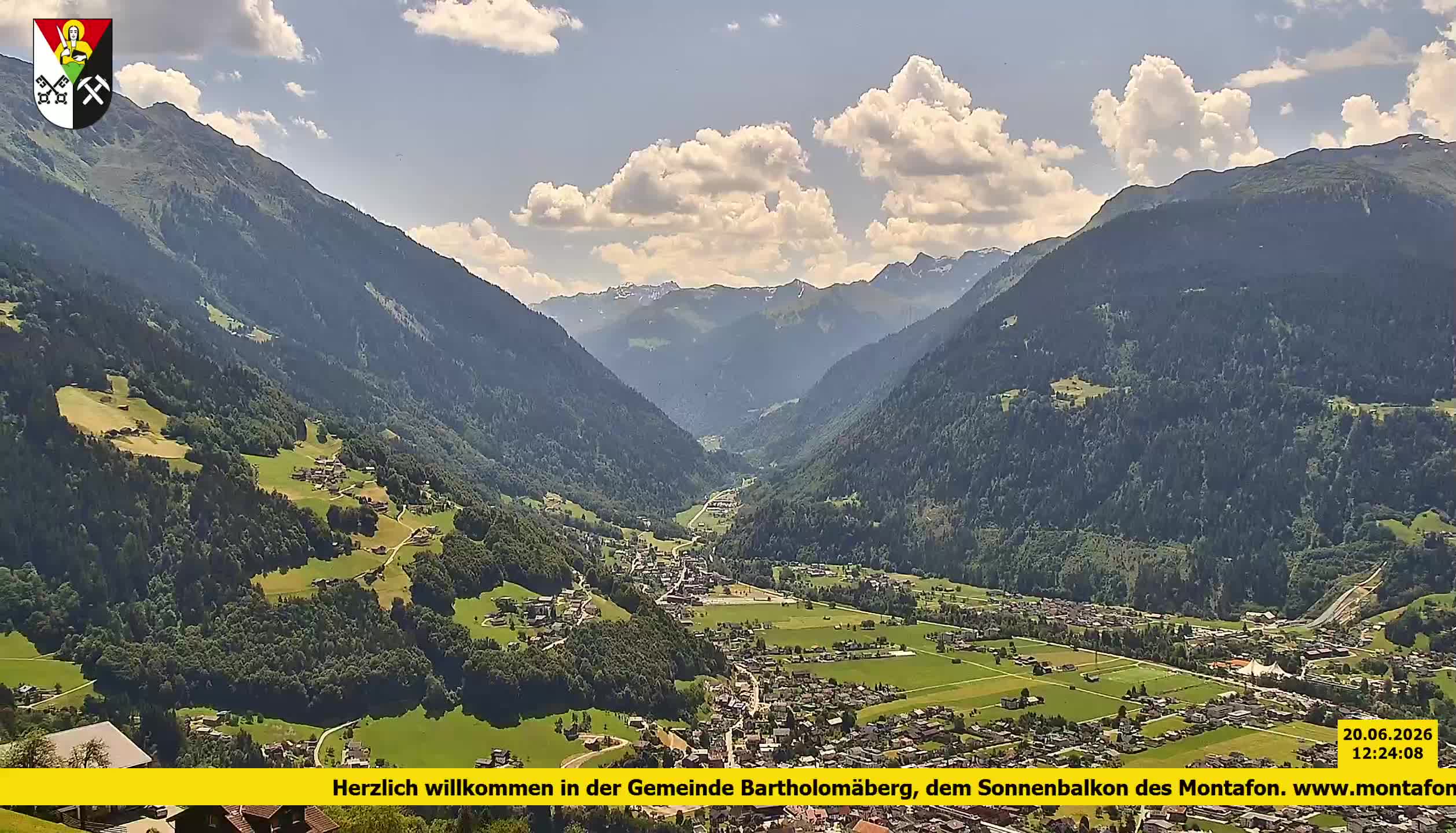 Bartholomäberg | Blick auf Schruns
