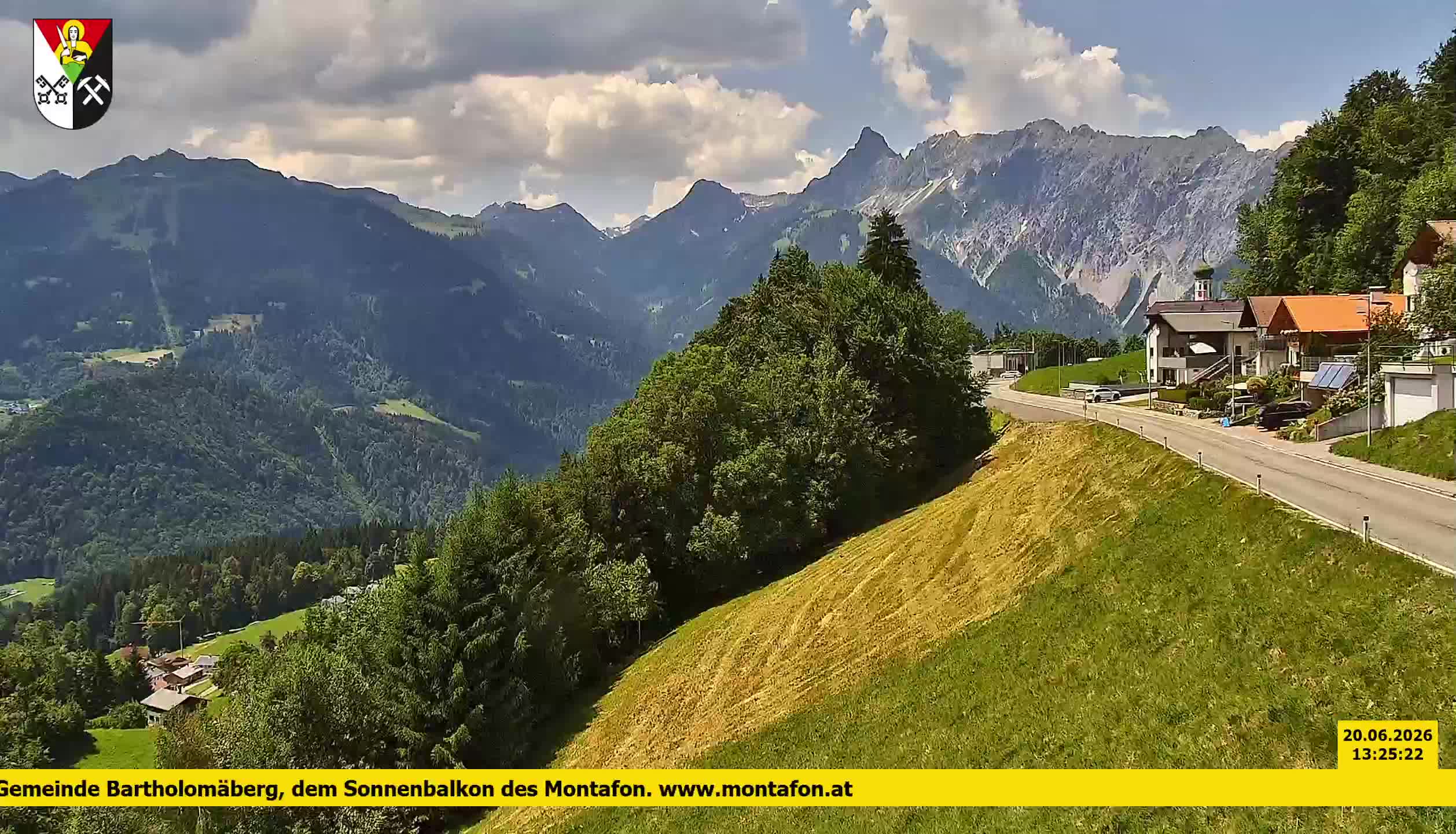 Bartholomäberg | Blick auf Schruns