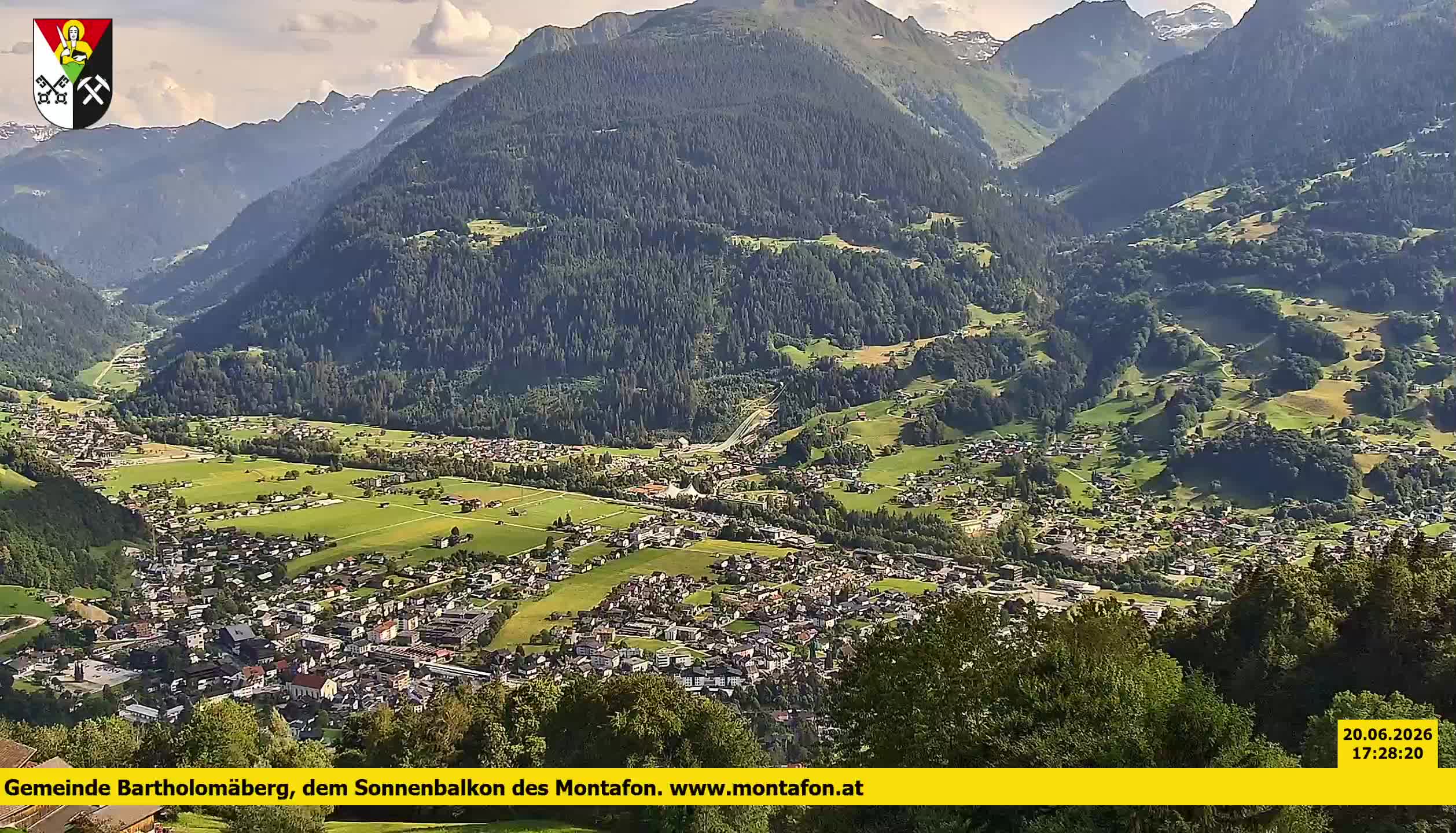 Bartholomäberg | Blick auf Schruns
