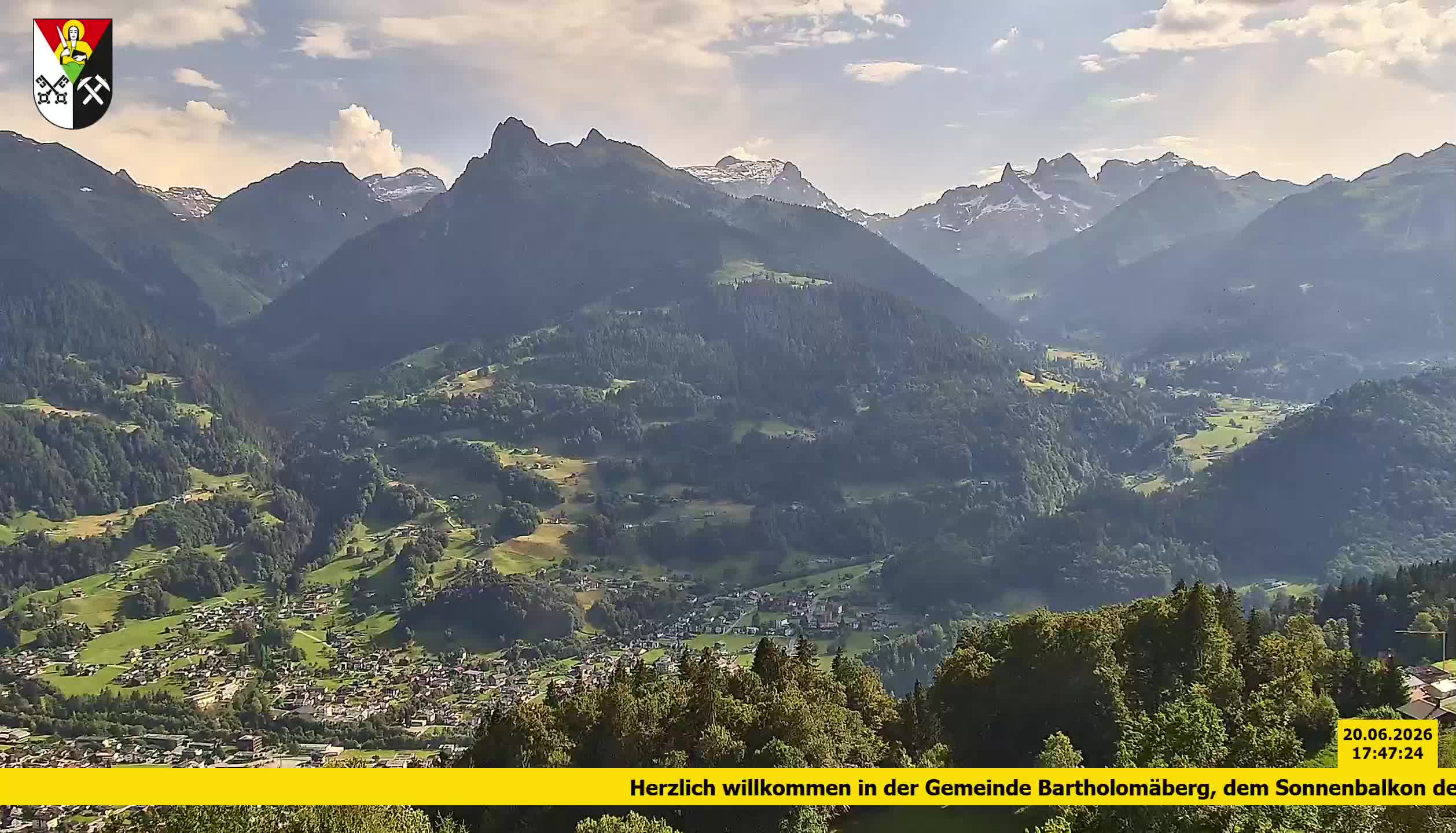 Bartholomäberg | Blick auf Schruns
