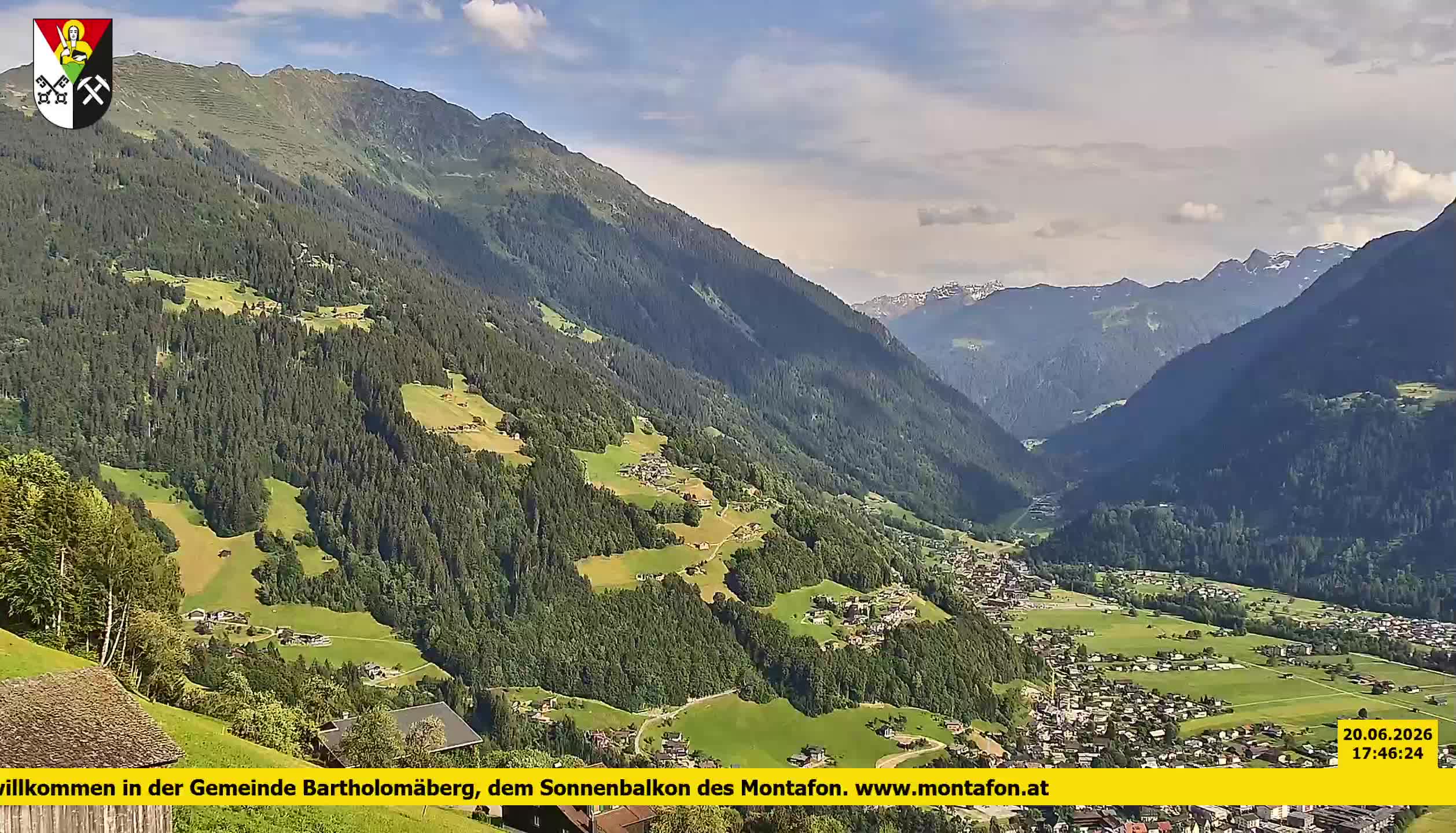 Bartholomäberg | Blick auf Schruns