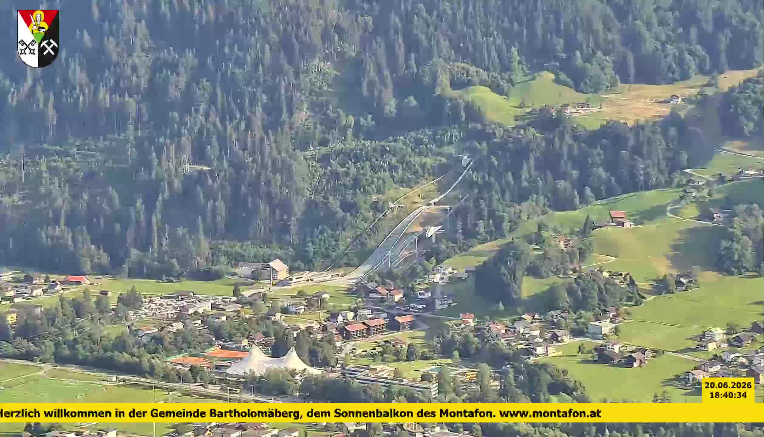 Bartholomäberg | Blick auf Schruns
