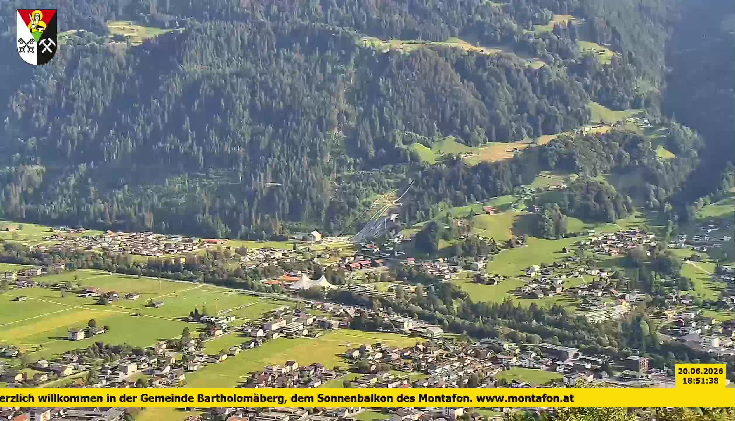 Bartholomäberg | Blick auf Schruns