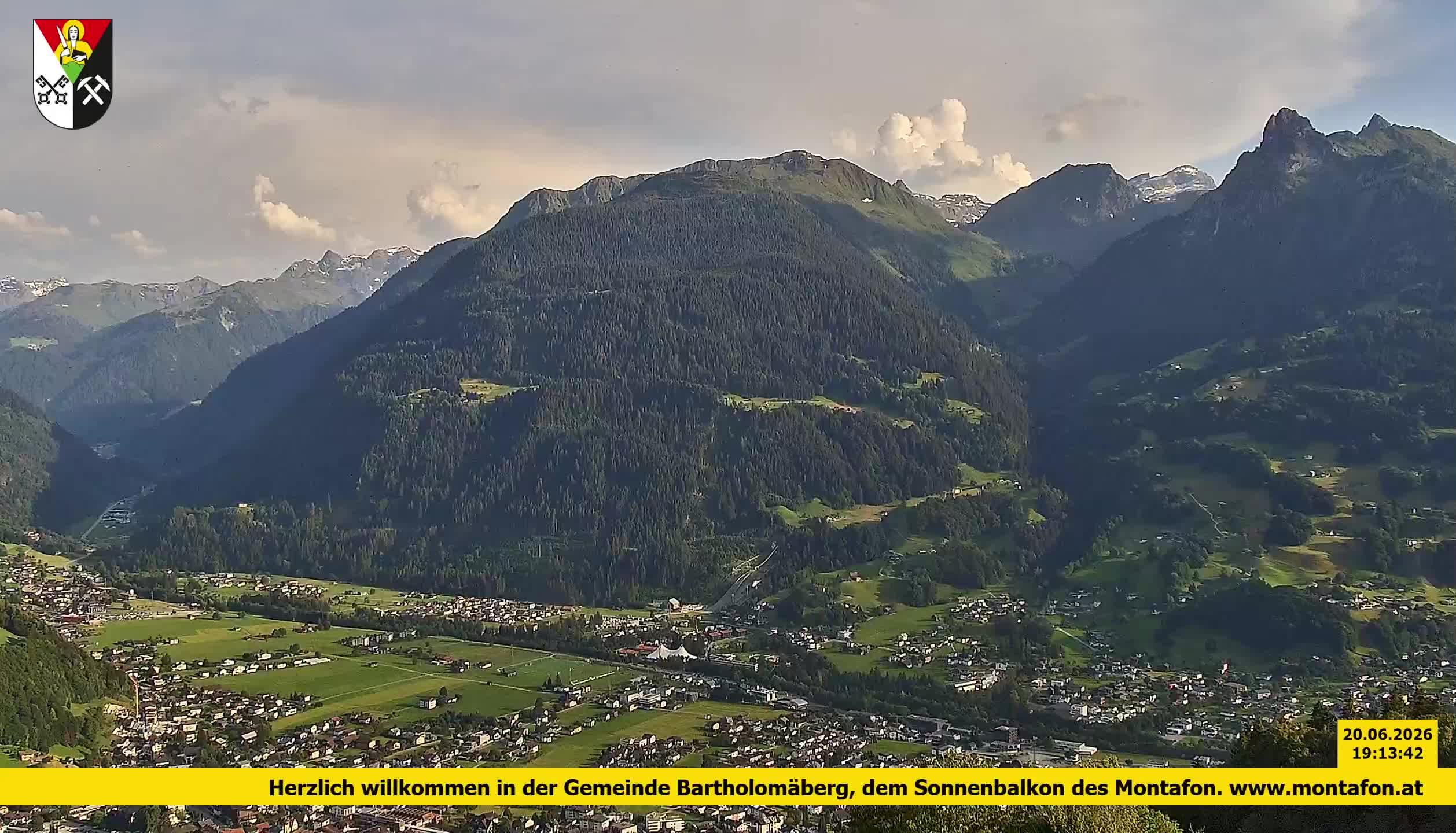 Bartholomäberg | Blick auf Schruns