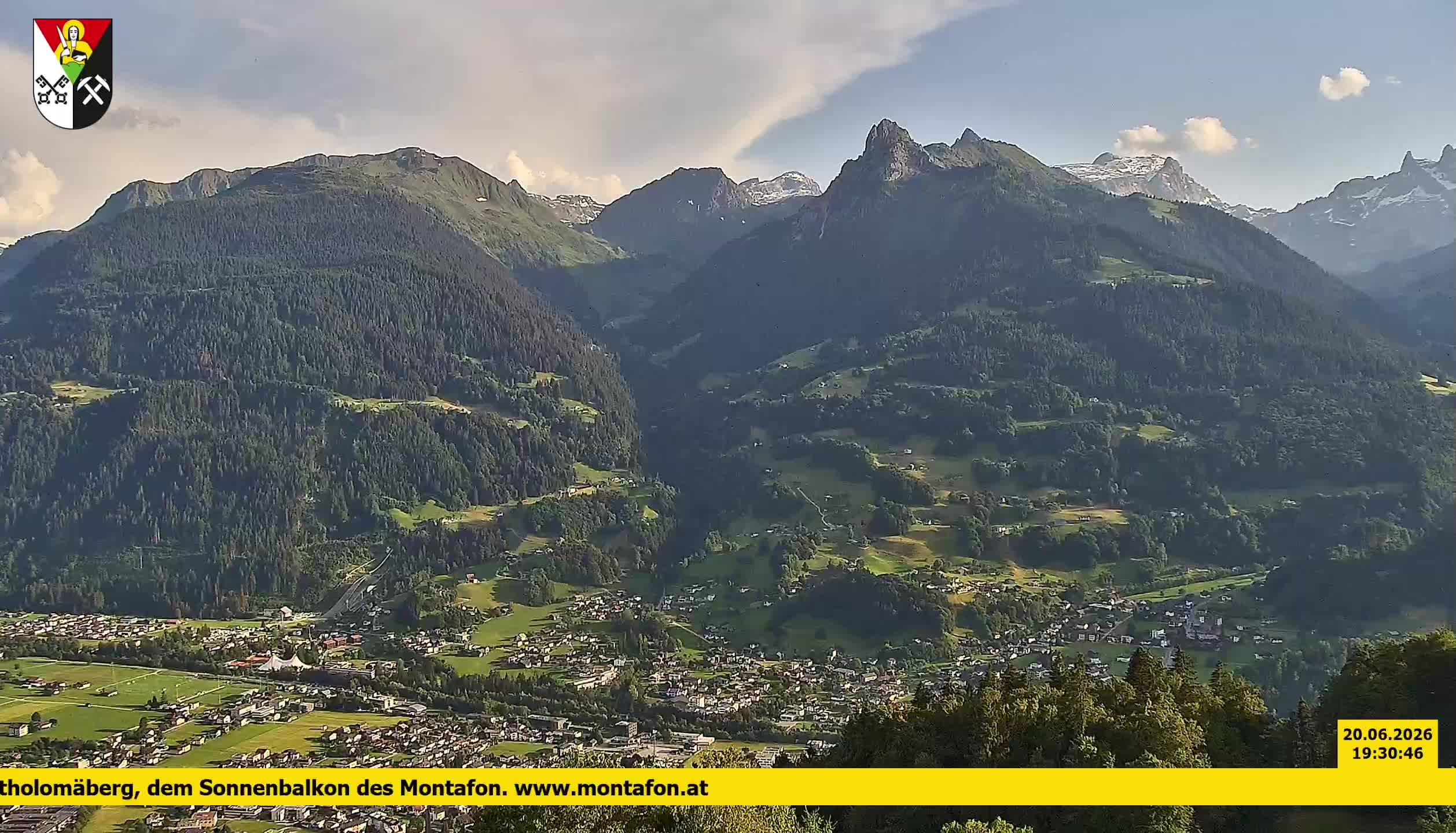Bartholomäberg | Blick auf Schruns