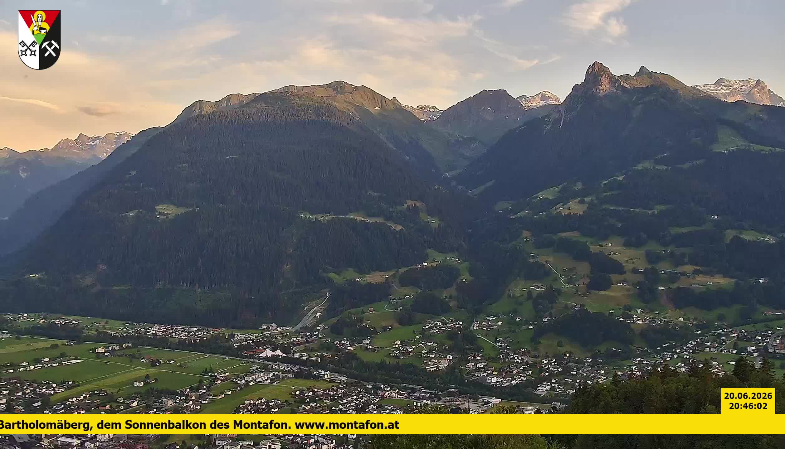 Bartholomäberg | Blick auf Schruns