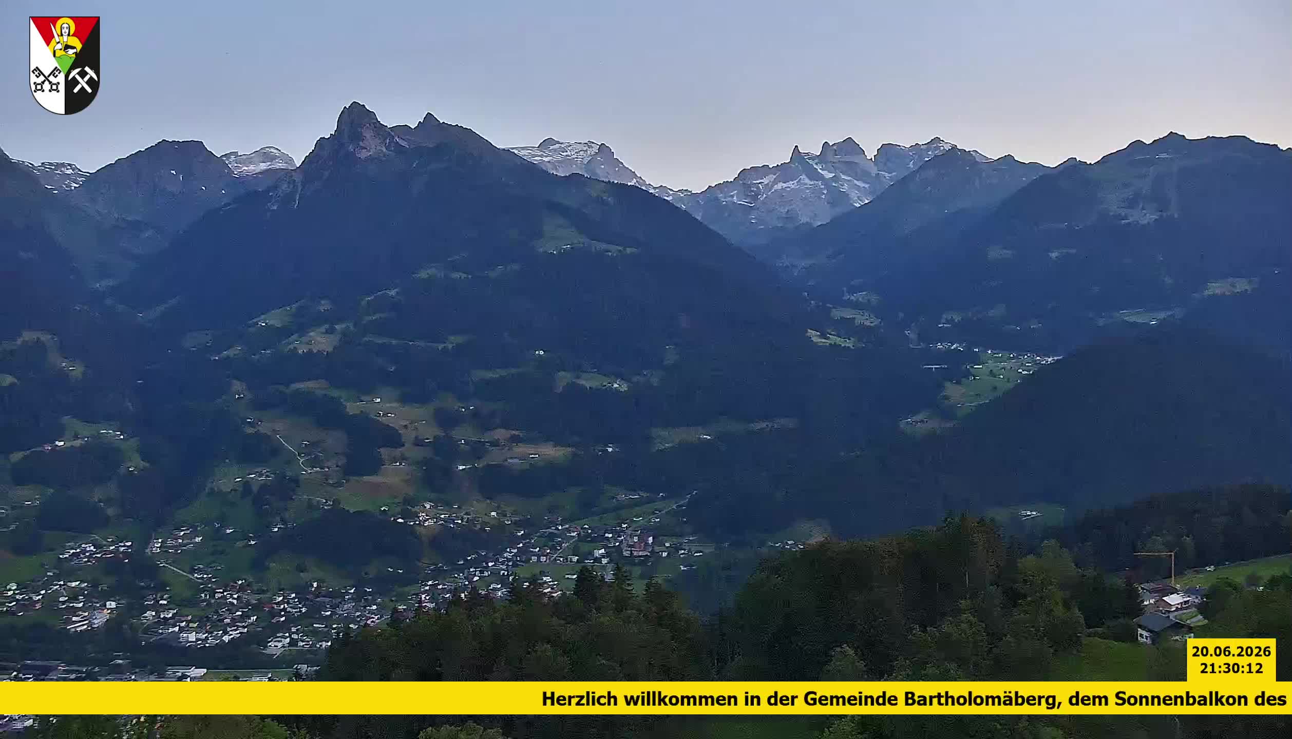 Bartholomäberg | Blick auf Schruns