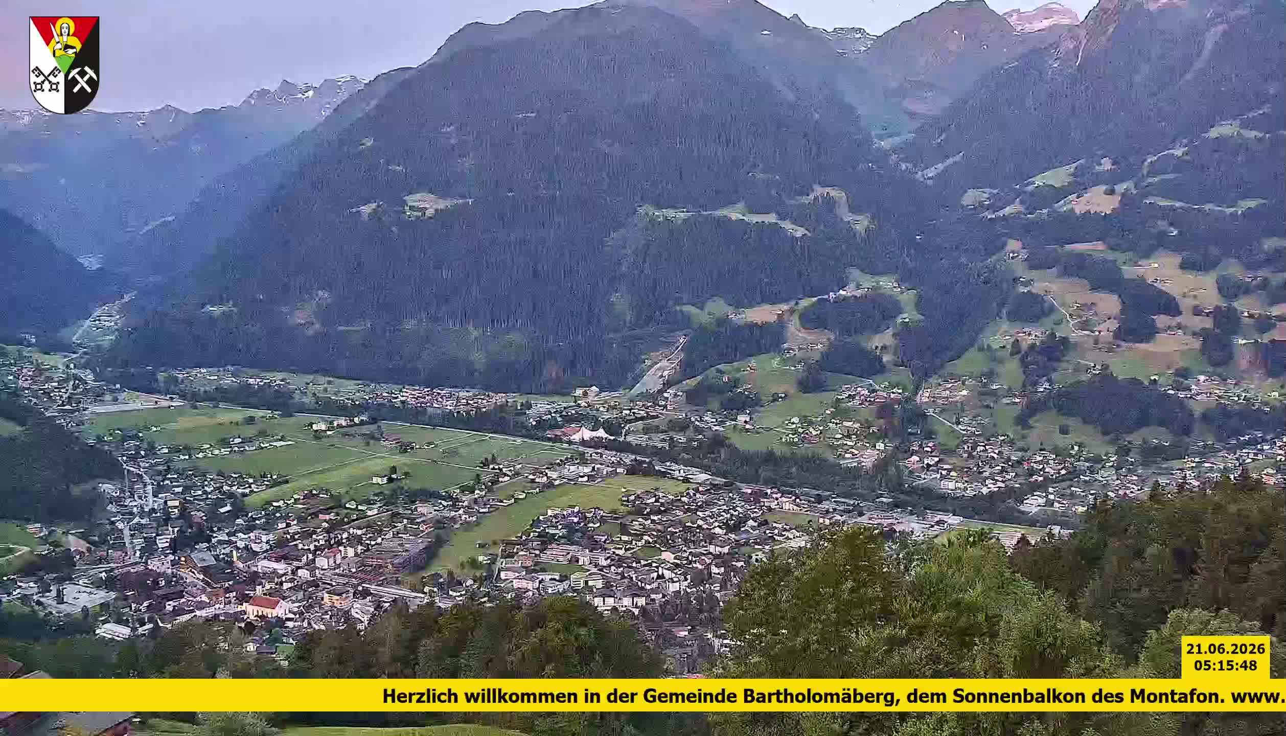 Bartholomäberg | Blick auf Schruns