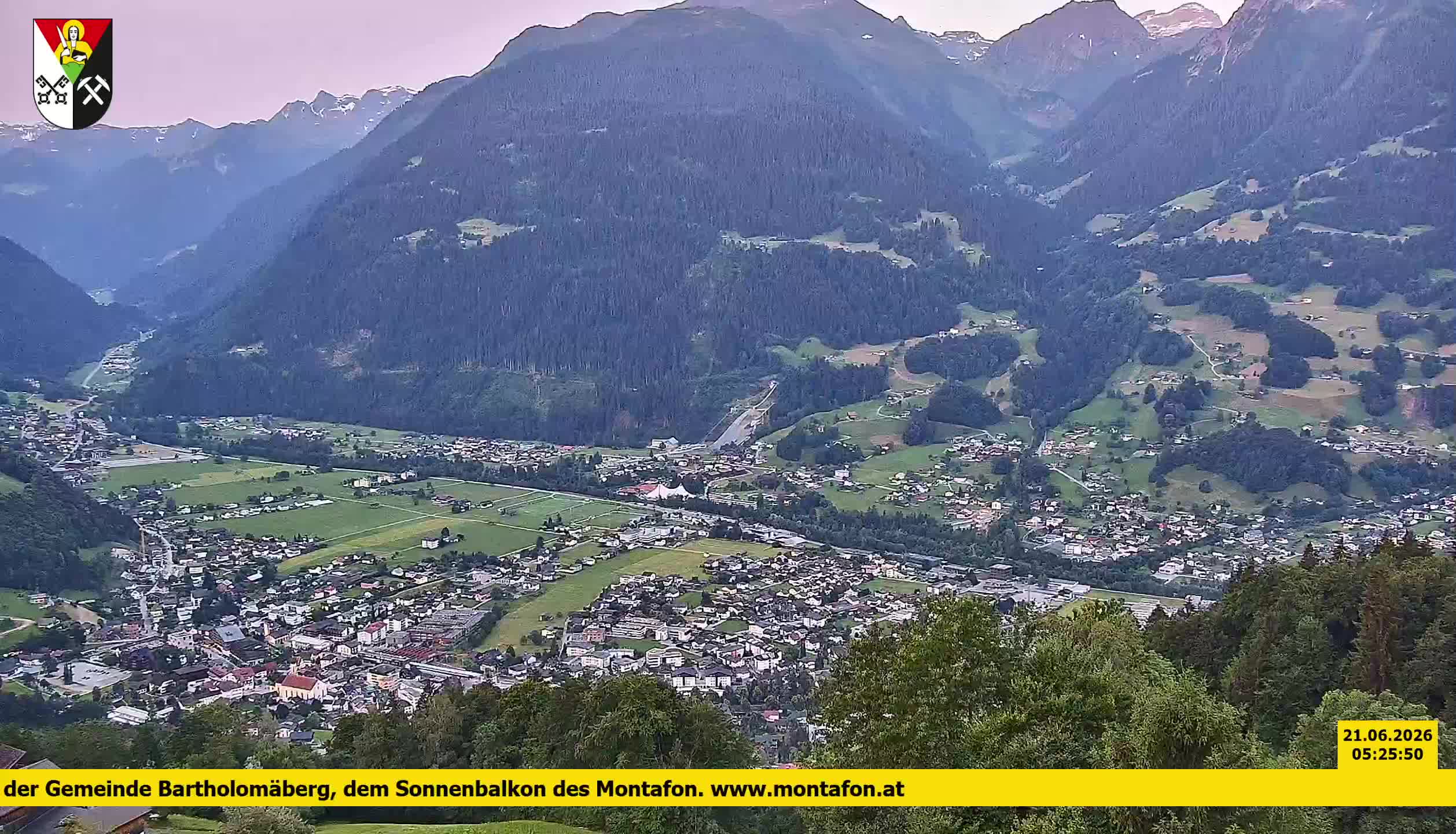 Bartholomäberg | Blick auf Schruns