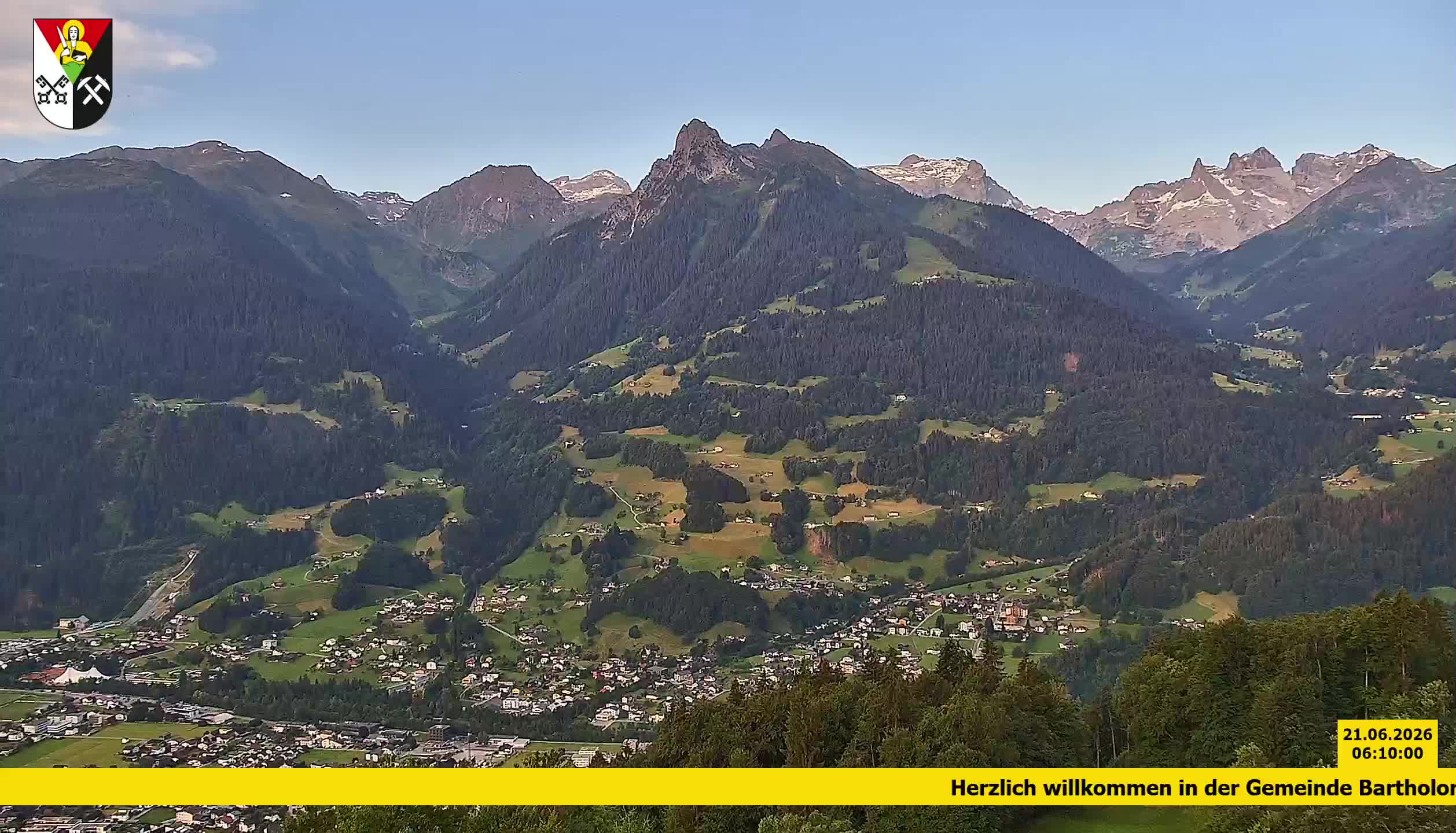 Bartholomäberg | Blick auf Schruns