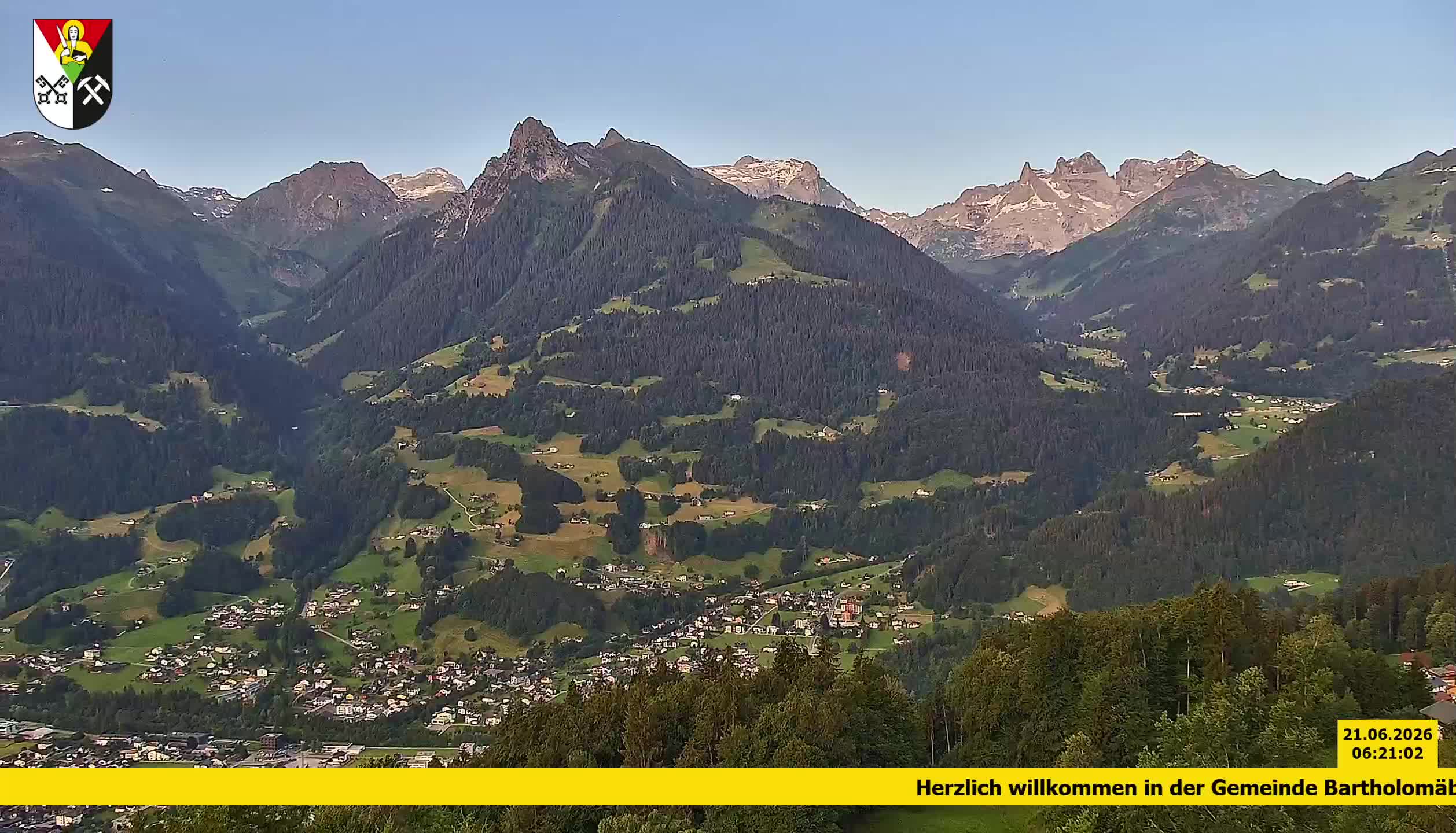 Bartholomäberg | Blick auf Schruns