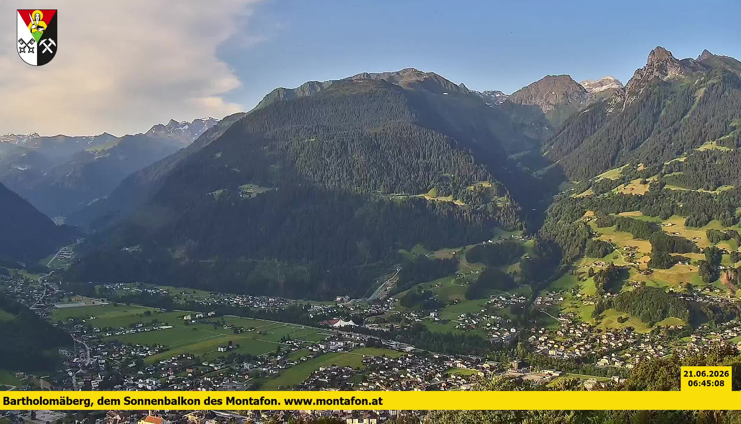 Bartholomäberg | Blick auf Schruns